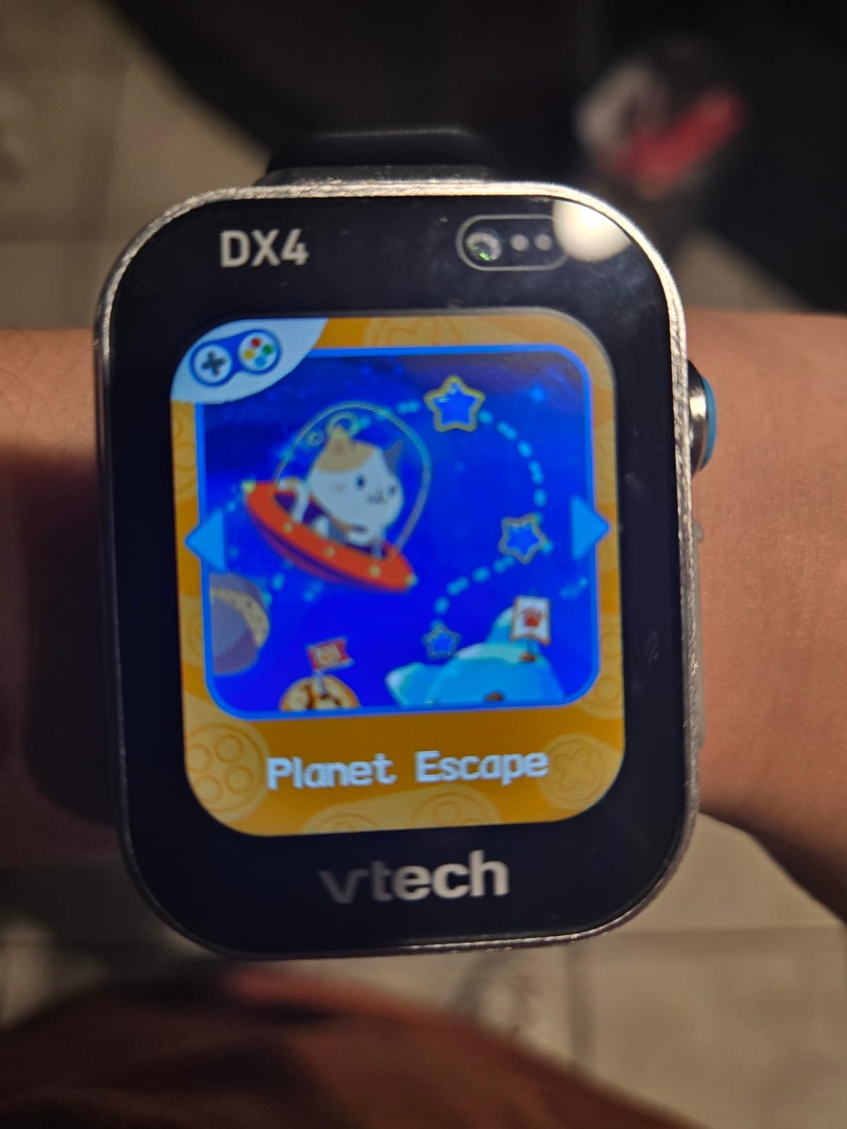 VTech KidiZoom Smartwatch DX4, Blue customer photo 2