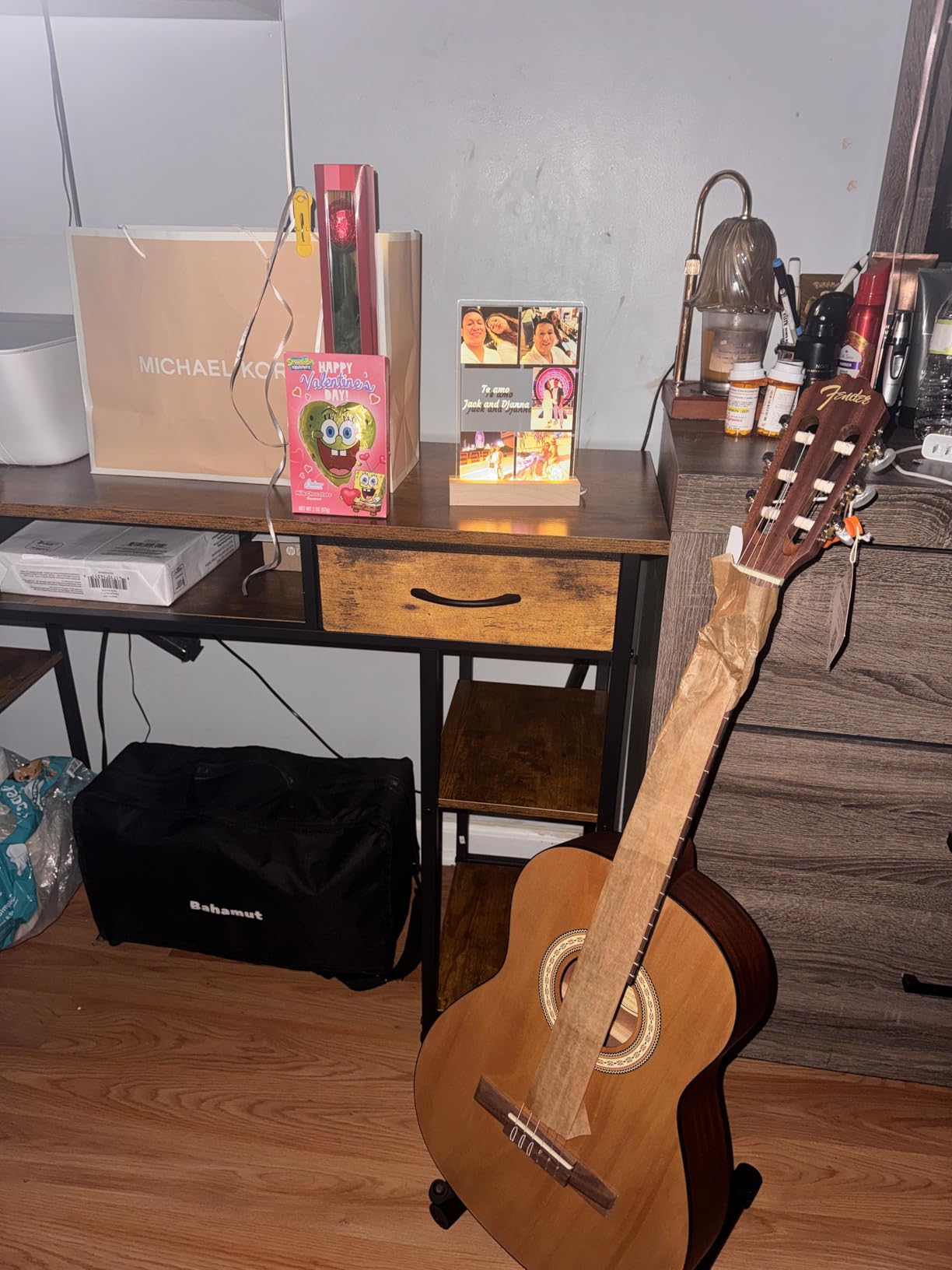 Fender FA-25N 3/4 Nylon String Acoustic Guitar, Beginner Guitar, Natural | Small 3/4 size kids starter guitar, finger-friendly nylon strings, 3 months free lessons, 2-year warranty customer photo 2
