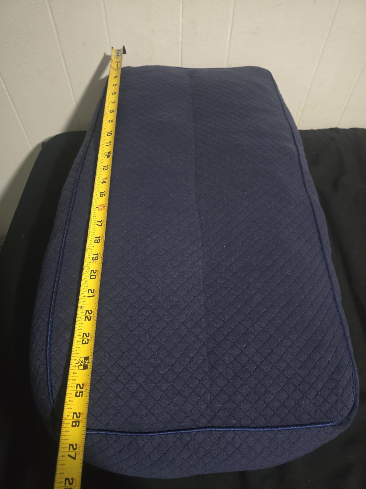 HOMBYS Shredded Memory Foam Knee Pillow for Side Sleepers, 6.5