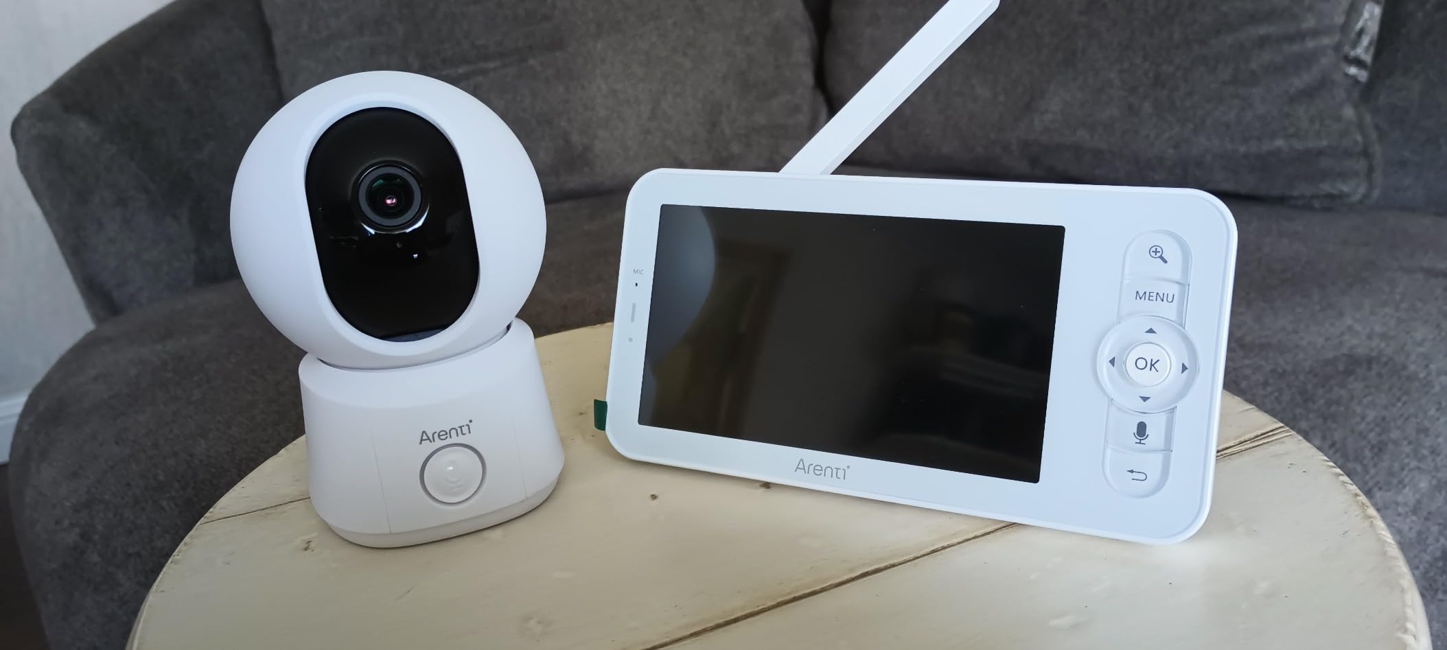 ARENTI 360° Baby Monitor with Camera and Audio, 2.4G WiFi with App (B2 Kit) | 5