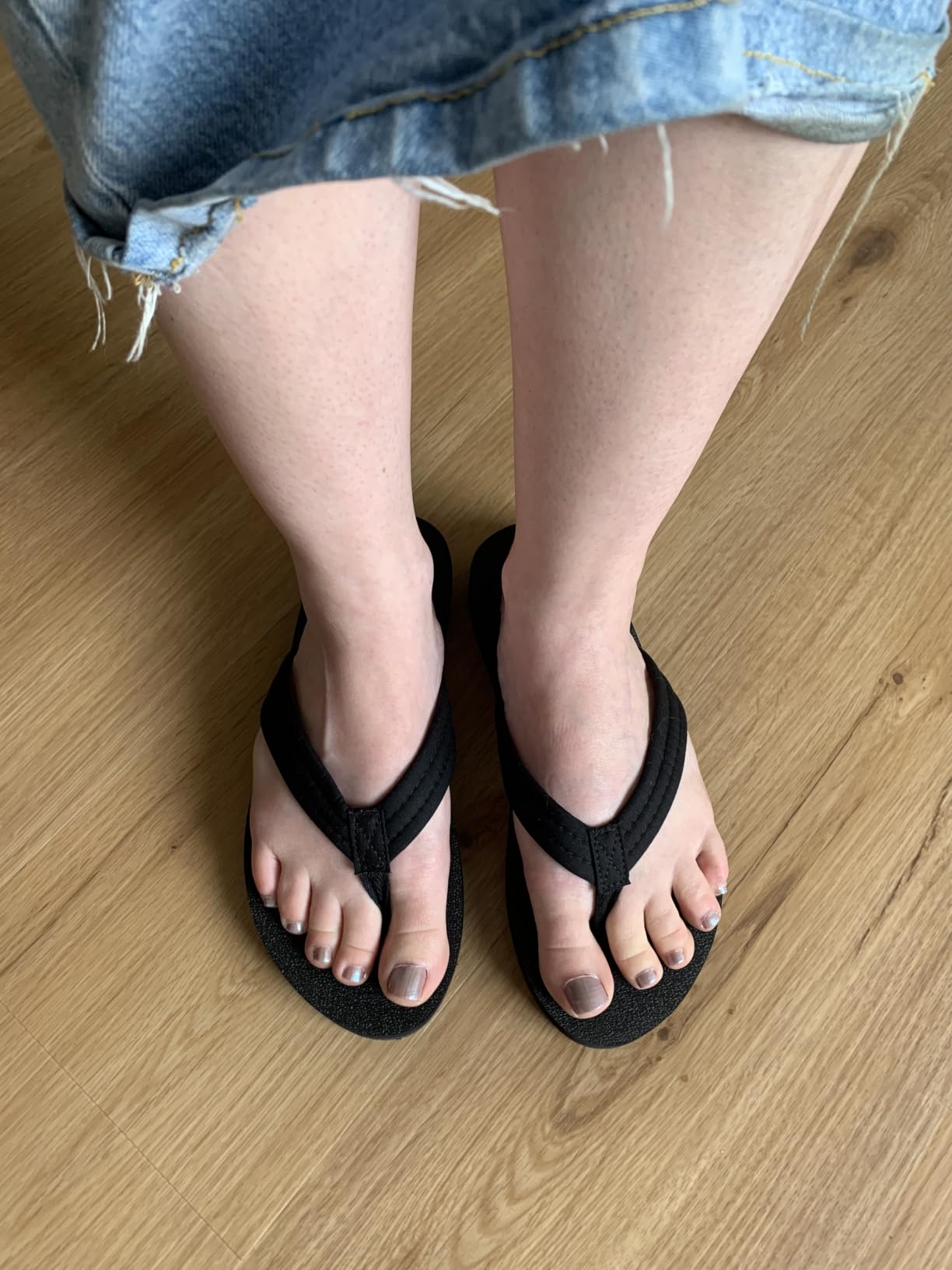 Flip Flops for Women with Arch Support Summer Beach Thong Sandals customer photo 1