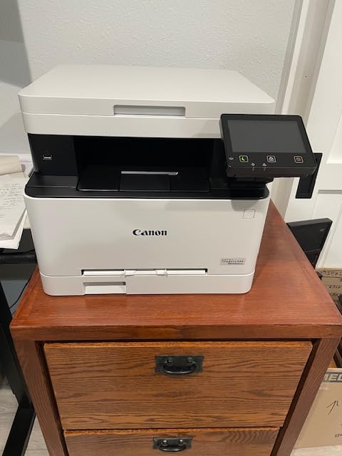 Canon Color imageCLASS MF652Cw - Wireless Laser Printer, Multifunction with Scanner, Copier, Mobile Ready, 3 Year Limited Warranty, 22 PPM Color, White customer photo 2