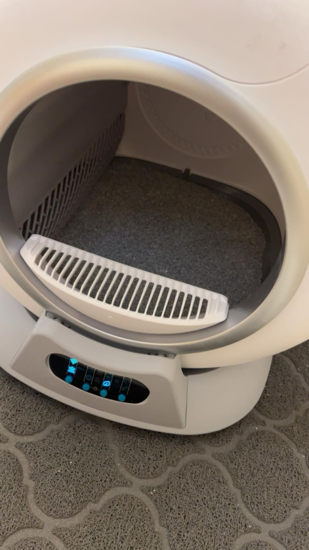 Petcove PurrTek Automatic Litter Box Self Cleaning 5GHz Wi-Fi, Odor Control | Quiet Operation with App Sealed Waste Bin, Advanced Safety Sensors, Auto Smart Self Cleaning Cat Litter Box for Multiple Cats customer photo 1