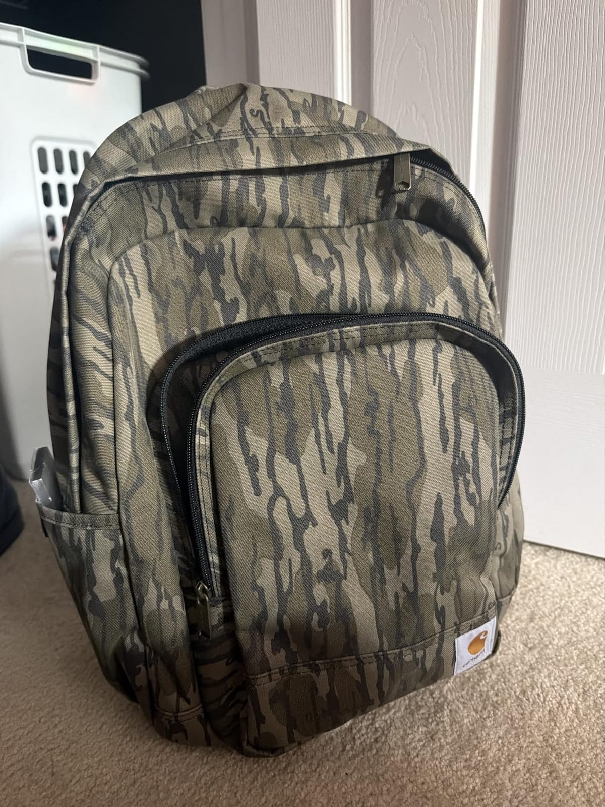 Carhartt Classic 25L Backpack Black | Classic Laptop, Durable Water-Resistant Pack with 16