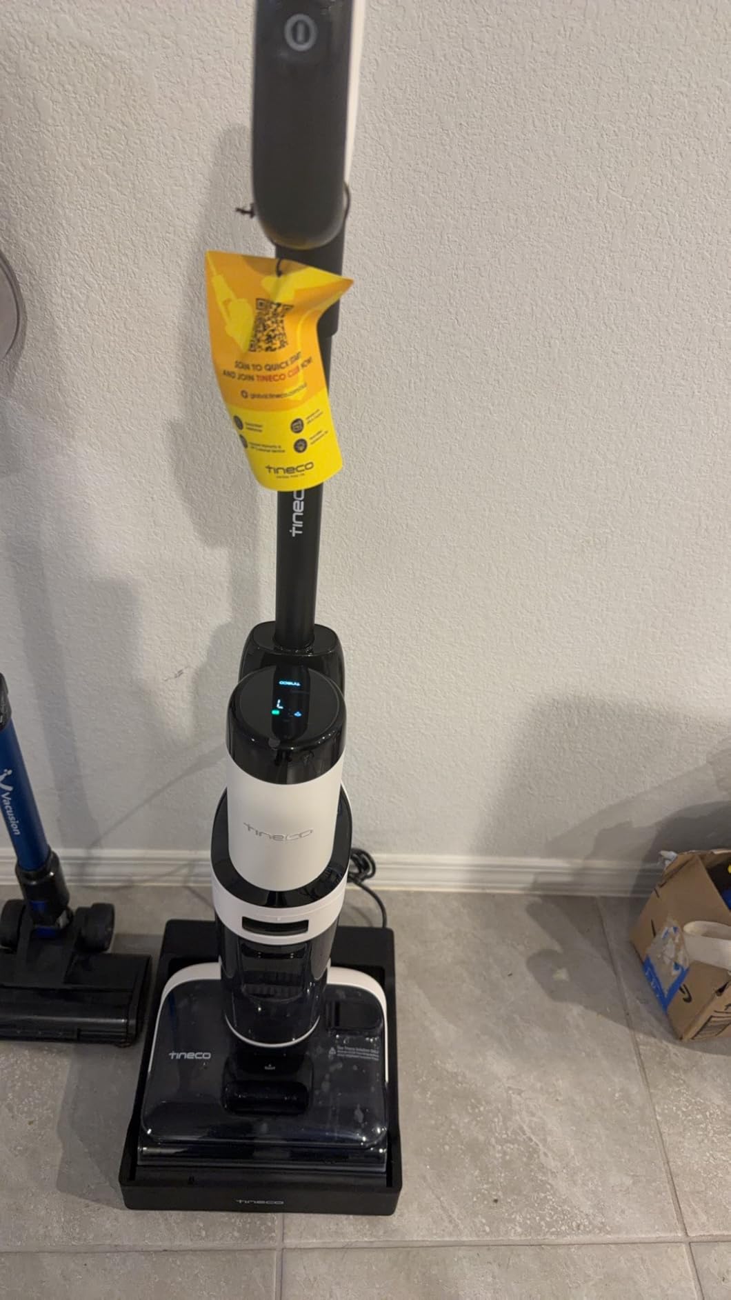 Tineco Floor ONE Stretch S6 Cordless Wet Dry Vacuum Cleaner, 180° Lay-Flat Smart Vacuum Mop, 40 Minutes Long Runtime 158°F Flashdry Self-Cleaning, Dual-Sided Edge Cleaning Lightweight Floor Cleaner customer photo 2