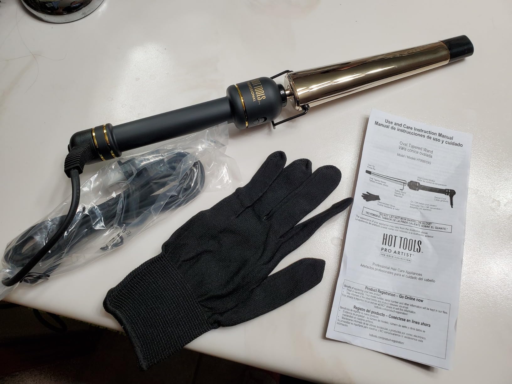 Hot Tools 24K Gold Extended Barrel 1