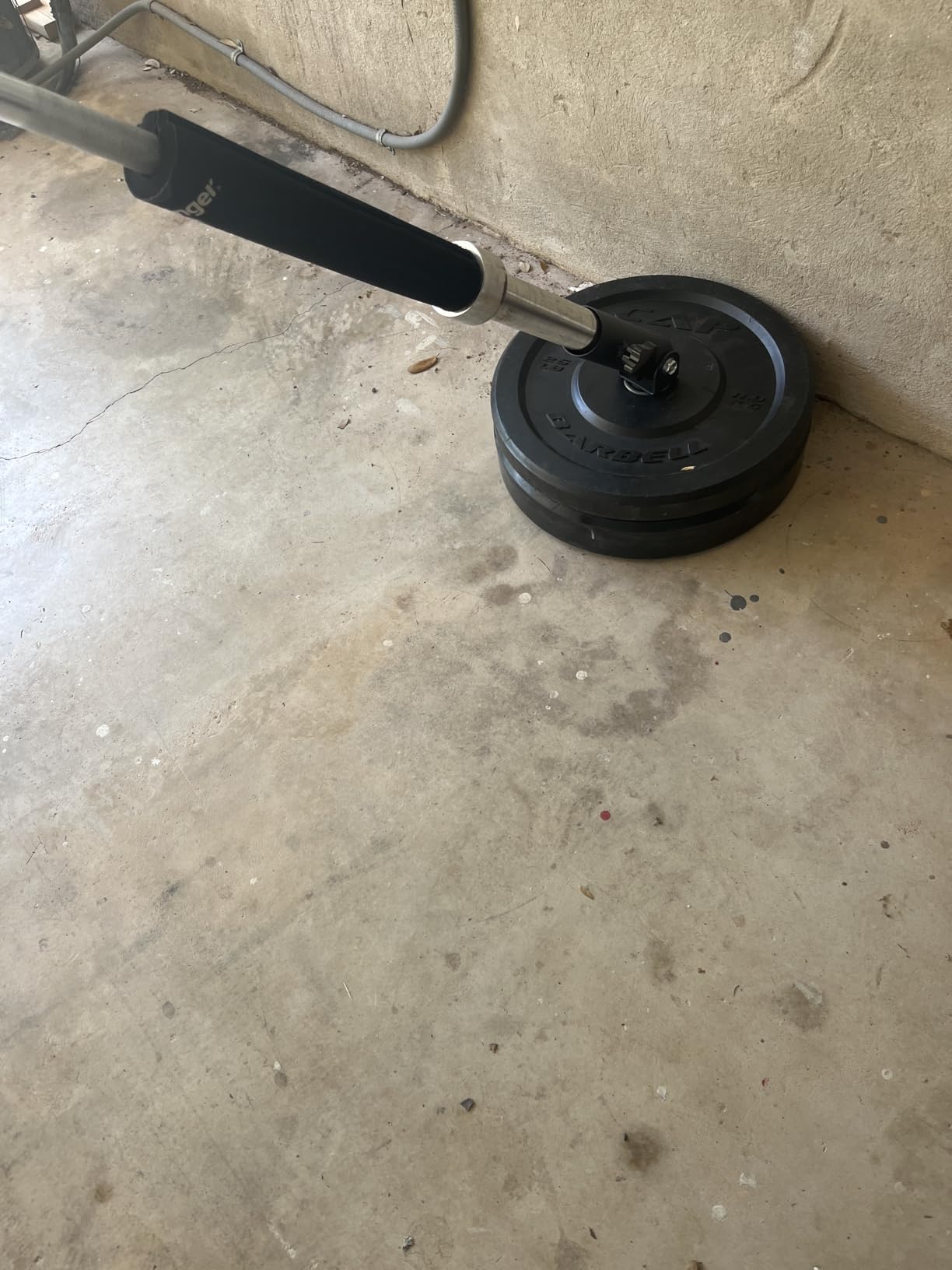 T Bar Row Attachment with V Bar Attachment Landmine Handle - 360 Swivel Landmine Attachment for Barbell for Full-Body Workout in Home Gym - Small Spaces - Deadlifts Squats Landmine Stand customer photo 1