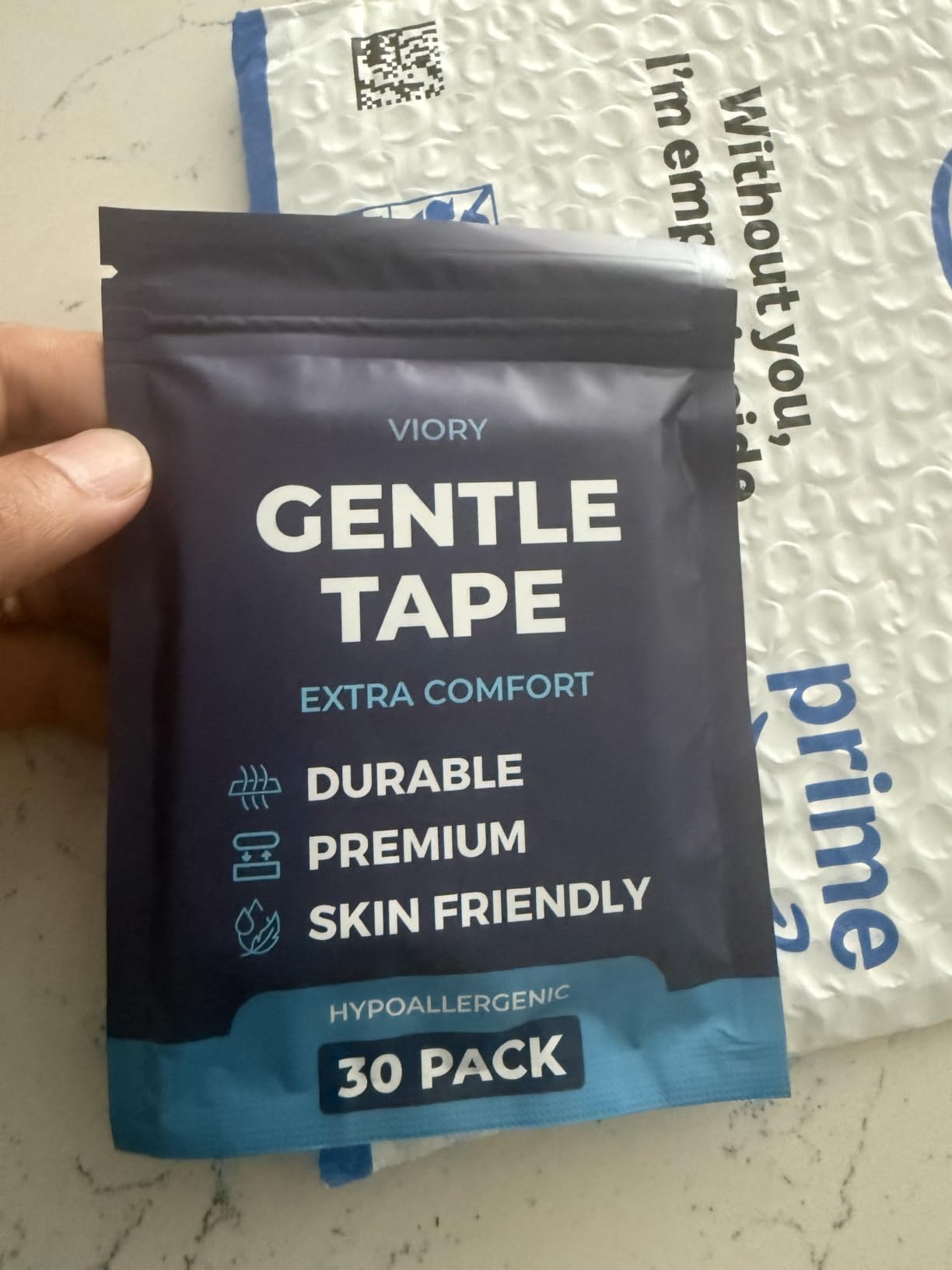VIORY Gentle Tape (30 Pack) - Pain Free Removal, Hypoallergenic & Latex Free - Mouth Tape for Sleeping customer photo 1