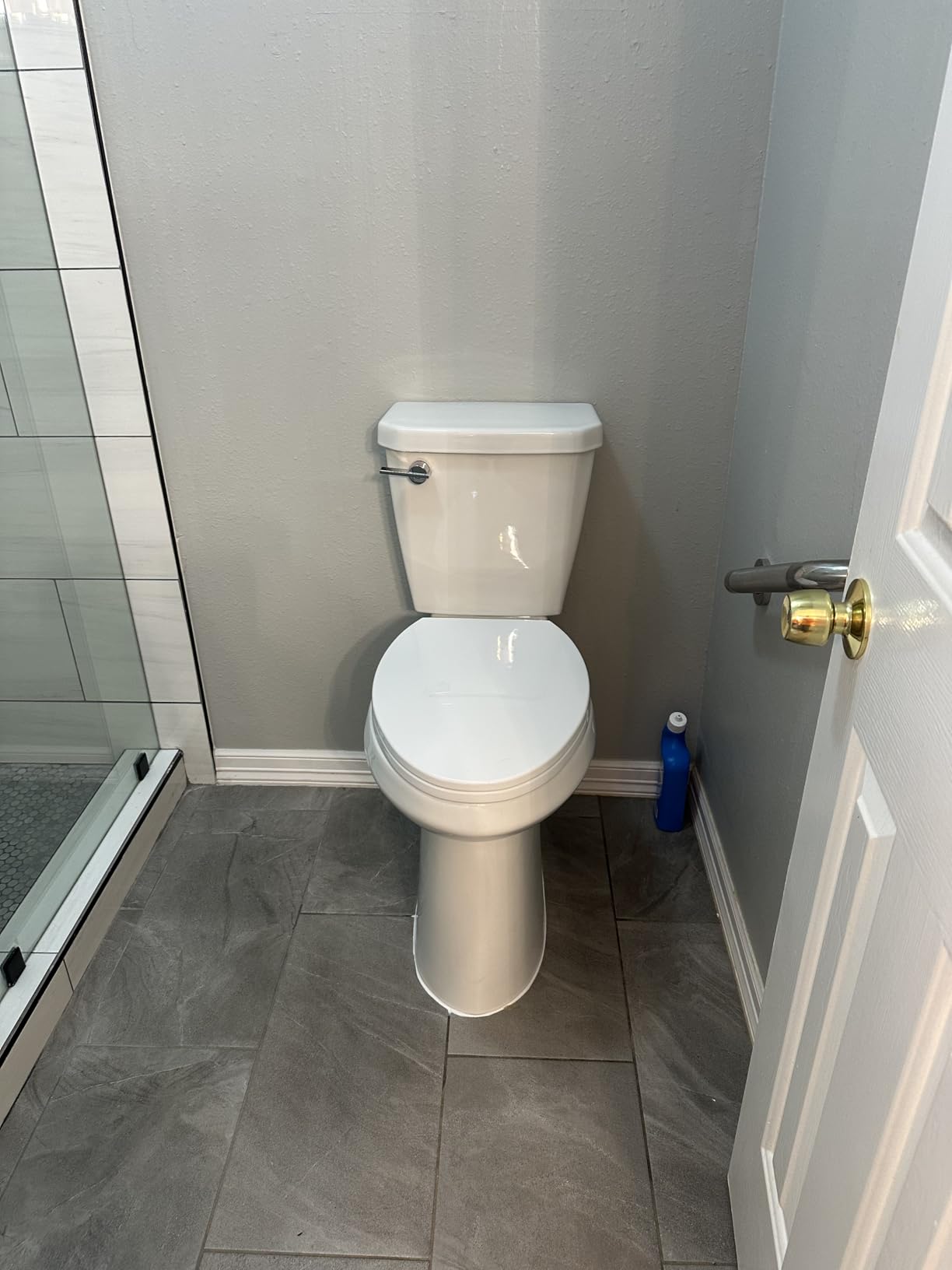 SUPERFLO 21 Inch High Toilet Elongated Extra Tall Toilets | with Comfort Height Toilet Seat & 1.28 GPF Single Flush, Suitable For Seniors & Tall Person customer photo 2