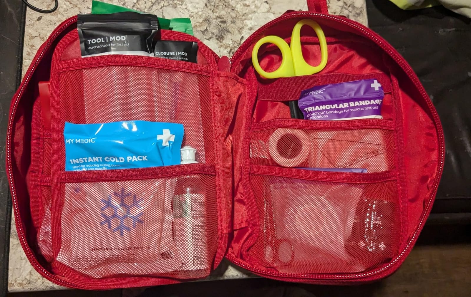 MY MEDIC MyFAK Standard Tactical IFAK & AFAK First Aid Kit - HSA FSA Items - Built in USA - Military Medic Bag, Combat Med Kit & Medkit with Medical Supplies - Molle Bag for Tactical Operators, Coyote customer photo 2