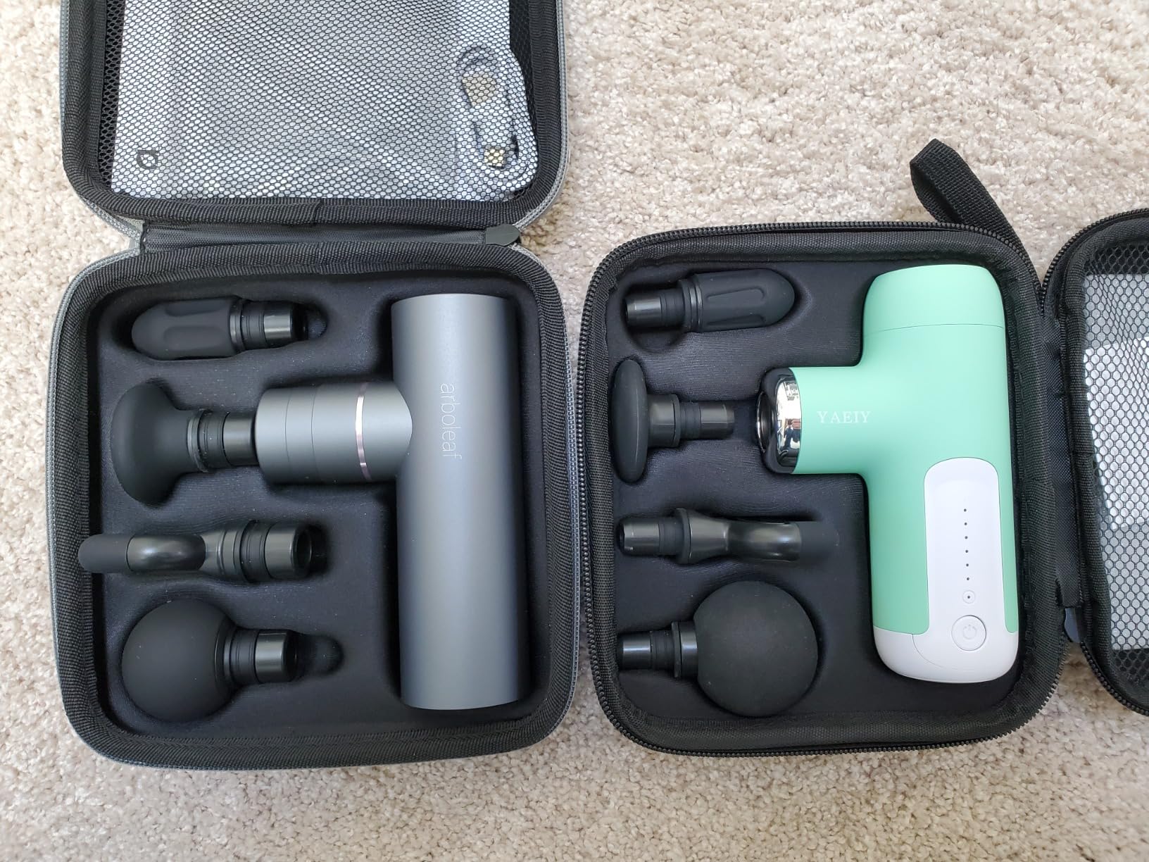 arboleaf Hot and Cold Massage Gun Deep Tissue, Percussion Muscle Massager | Targeted Temperature Control with Deep Percussion Massage for Muscle Warm-Up, Post-Workout Recovery, and Relaxation customer photo 2