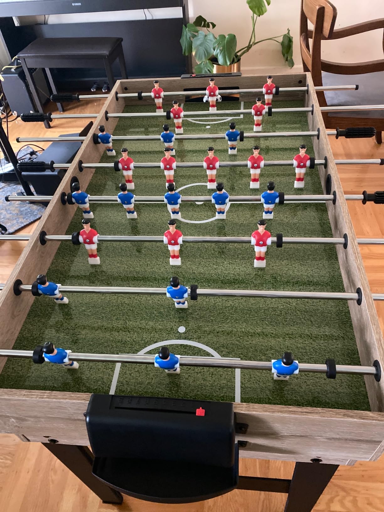 12-in-1 Game Table - 48 Combo Game Table, Ping Pong Table, Foosball Table, Air Hockey Table, Pool Table - Sports Arcade Games with Accessories - Ideal for Game Rooms and Family Game Nights customer photo 1