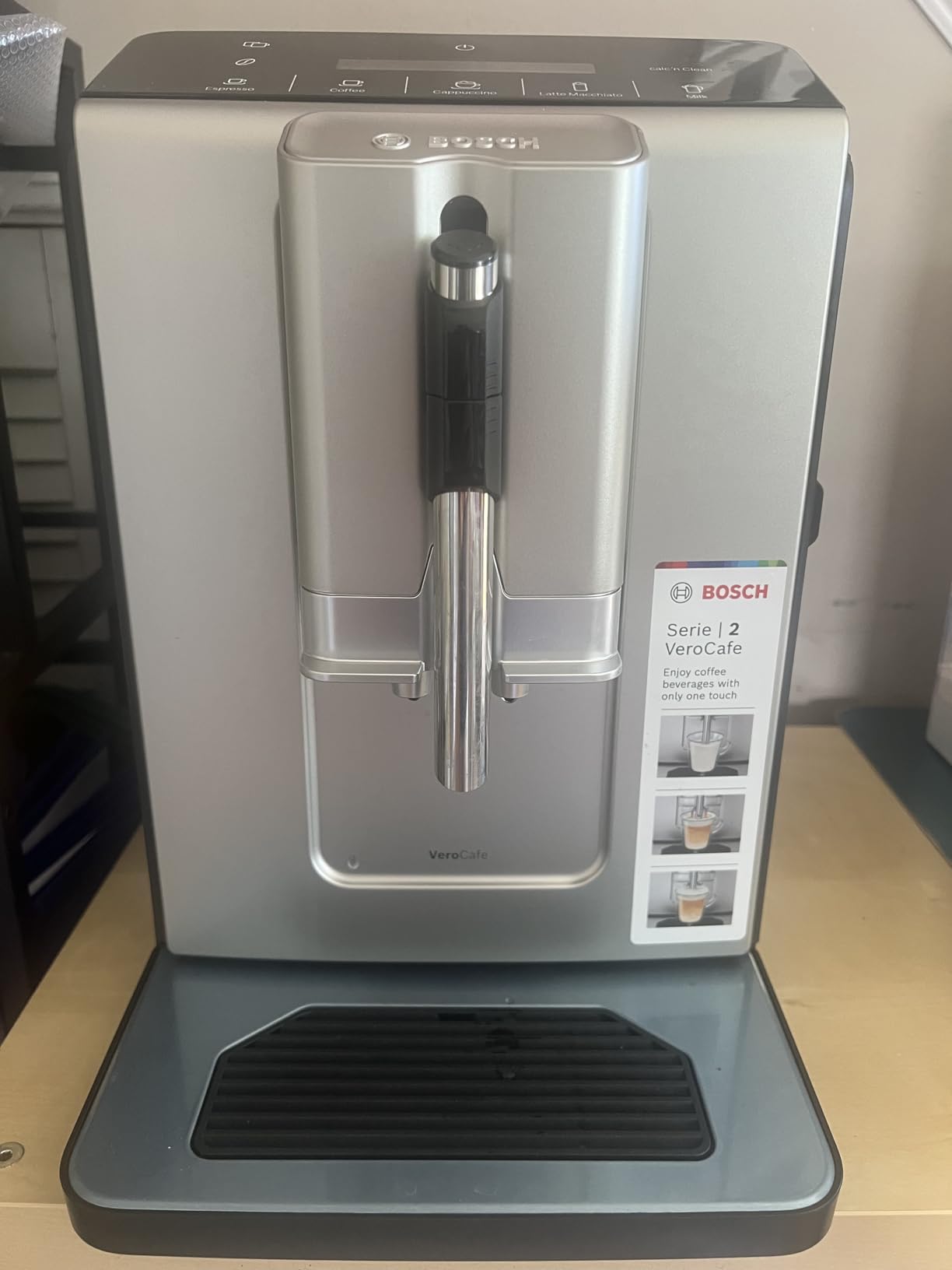 Bosch 300 Series Fully Auto Espresso Machine with Grinder and Steam Wand | Double Cup, Large Bean Capacity - Easy Clean, Maintenance - Barista Quality Super Coffee Maker for One-Touch Drinks customer photo 1