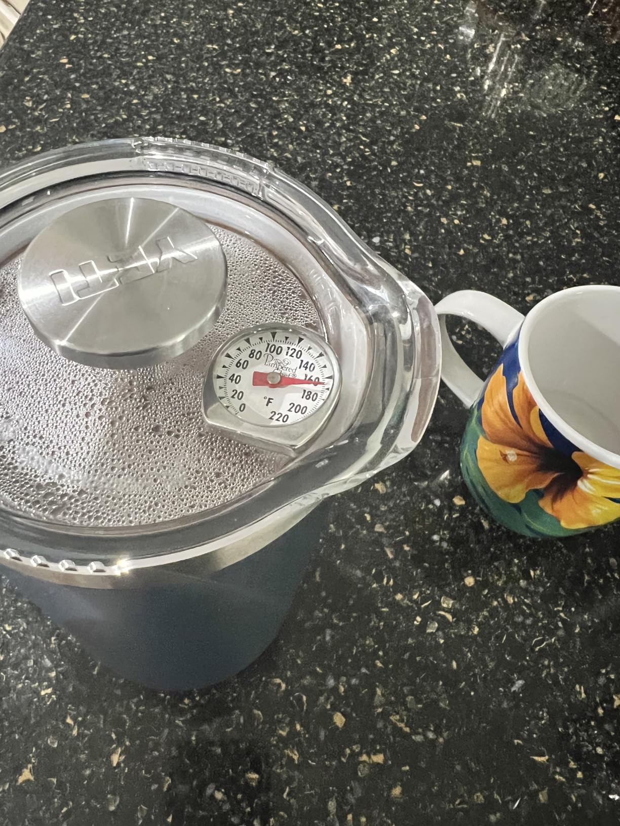 YETI Rambler 34 oz. French Press Coffee Maker, Navy | with GroundsControl Filter customer photo 2