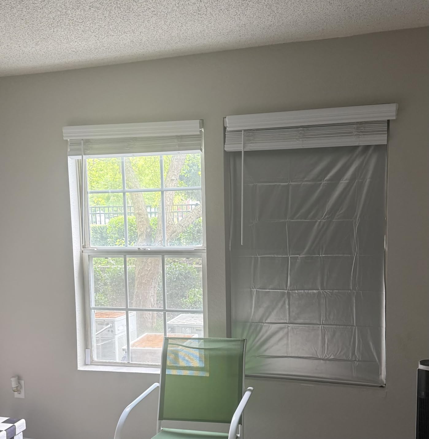 100% Blackout Curtains for Bedroom, Portable DIY Window Blinds, No Drill Window Shades & Blackout Blinds with Stickers & Tabs for Travel, Dorm Room, Media Room (79