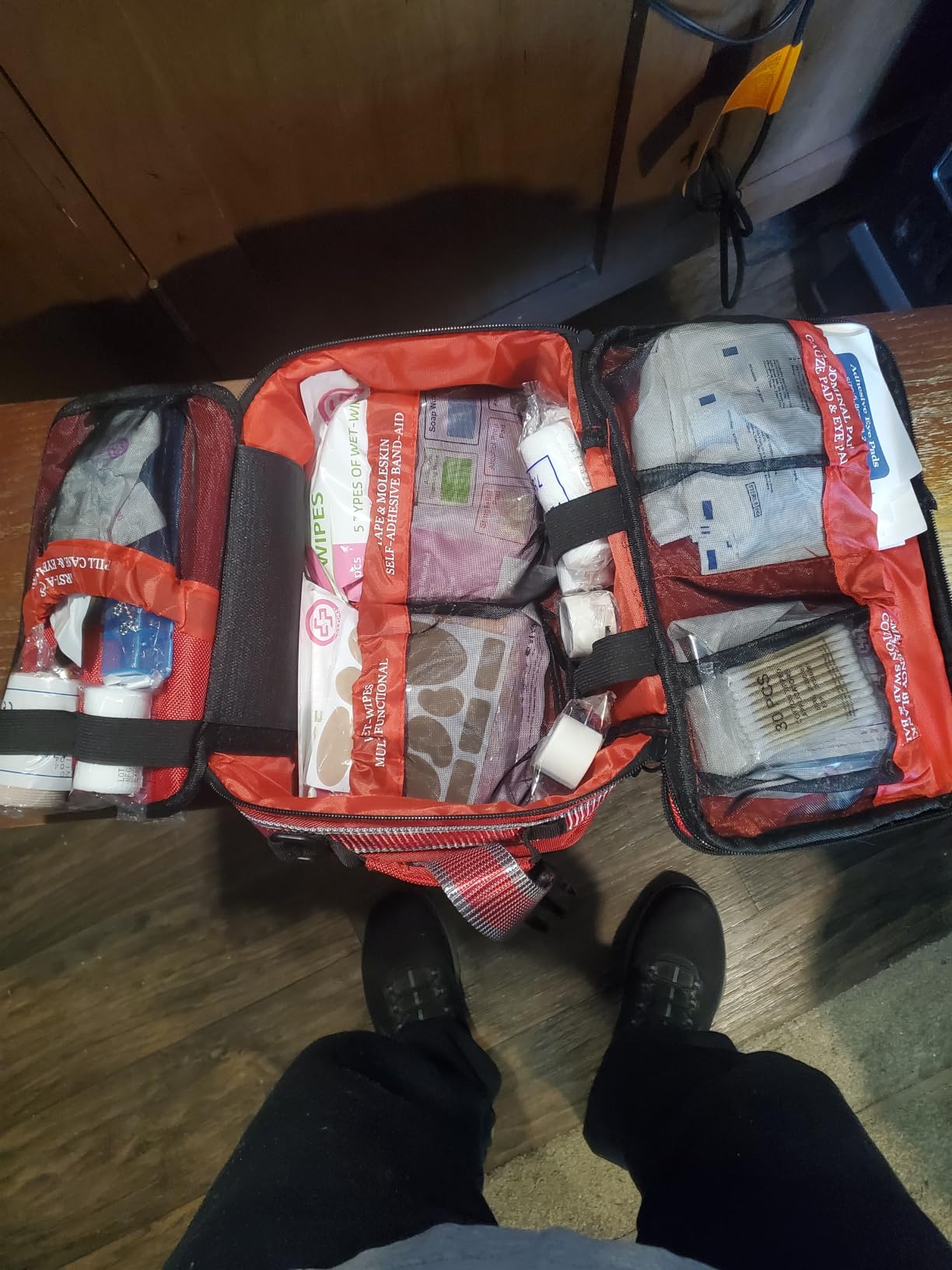 Gevoke Professional 500 Piece Emergency First Aid Kit for Home, Car, Travel, Camping, Truck, Hiking, Sports, Office, Vehicle & Outdoor Emergencies - Emergency Medical Kit, Large First Aid Kit Survival customer photo 1