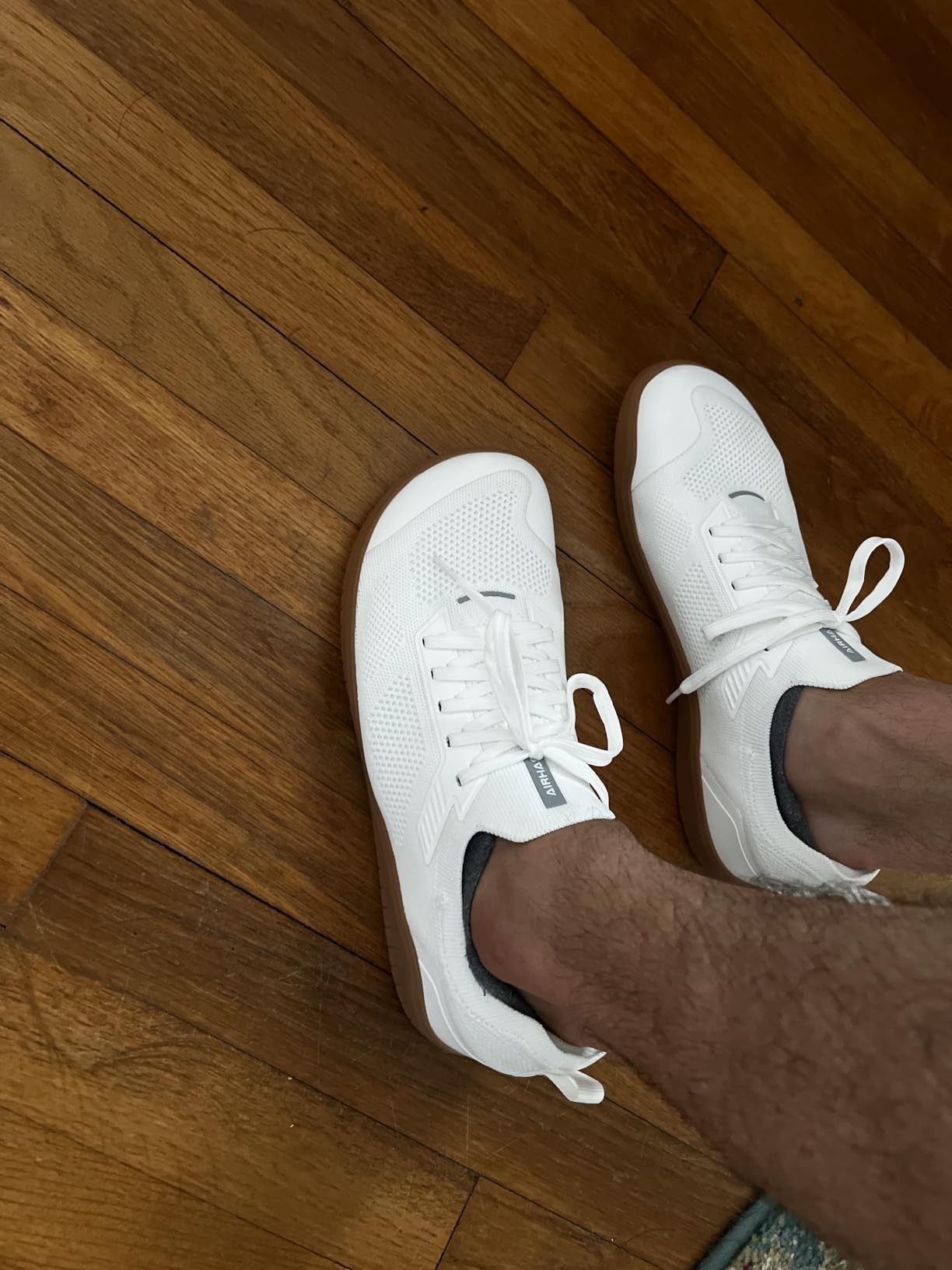 Men's Barefoot Shoes Zero Drop Minimalist Sneakers with Anatomical Toe Box customer photo 2