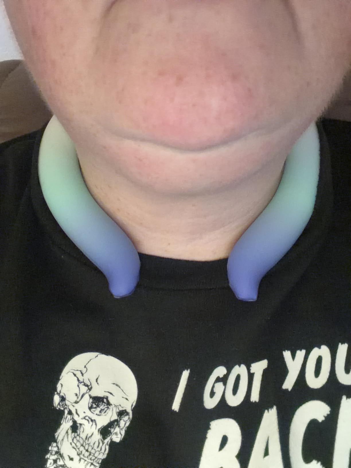 Neck Cooling Tube Wraps Ice Ring Neck Cooler Personal Ice Pack Wrap for Hot Weather Gel Reusable Wearable Gel Cooling for Summer Heat Hot Flashes Freezer Below 64.4℉ customer photo 2