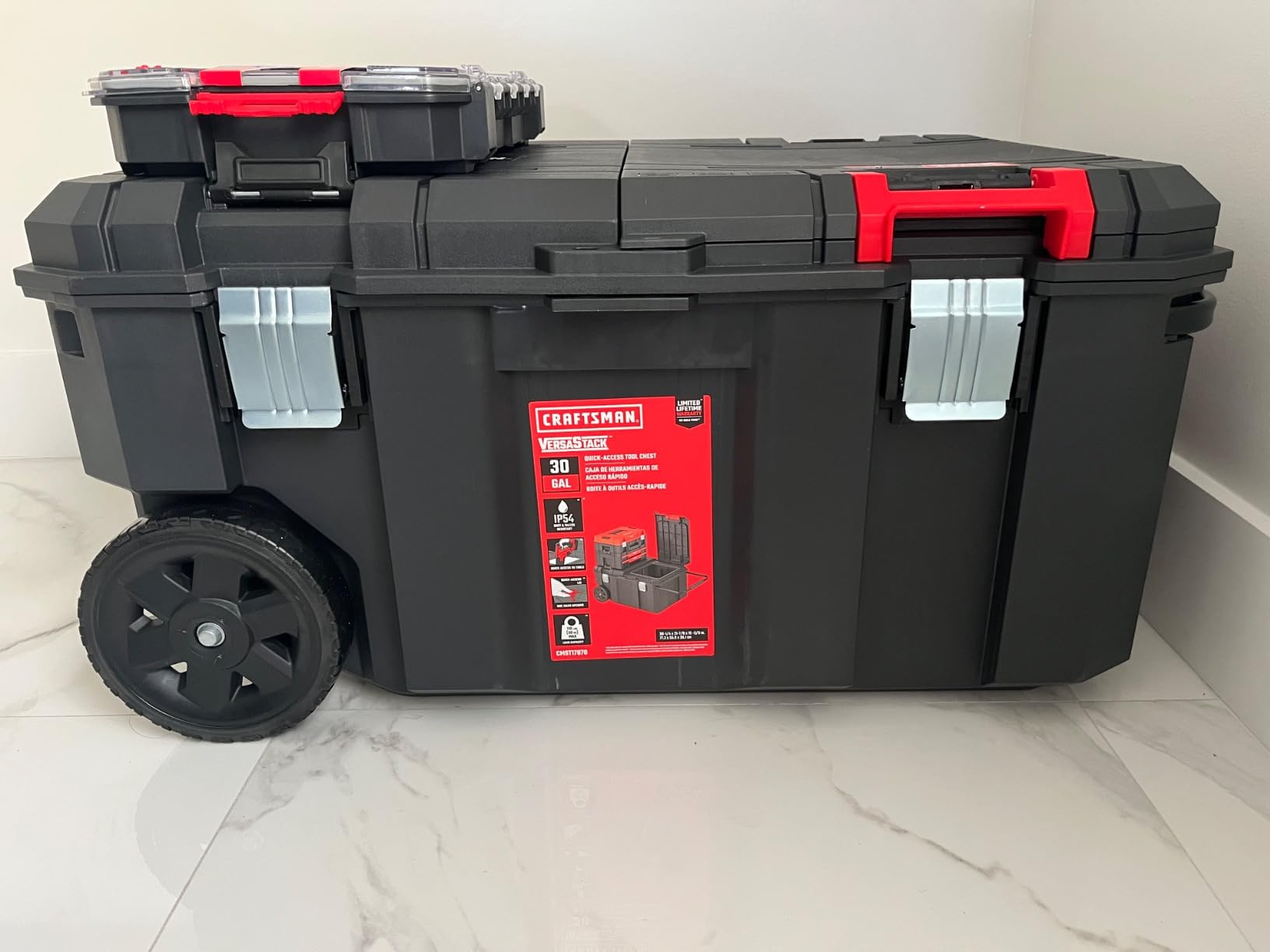 CRAFTSMAN VERSASTACK 30 Gallon Quick-Access Rolling Tool Chest (CMST17870) customer photo 2