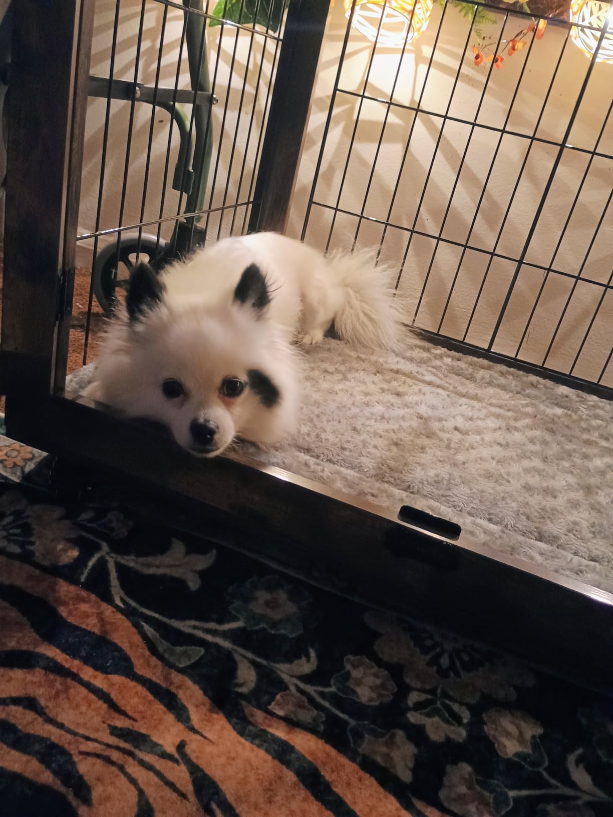 YaFiti Dog Crate Furniture, 32.5