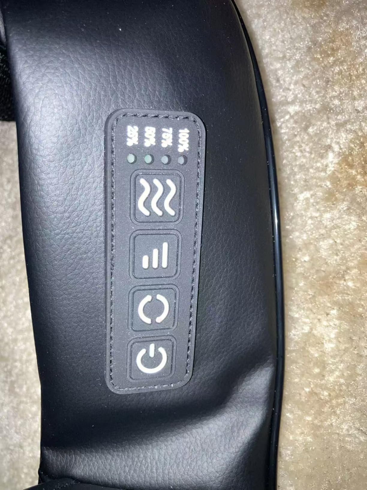 Cordless Shiatsu Neck and Shoulder Massager, Back Massager with Heat, Massage Deeper Tissue 4D Kneading Massage for Shoulder, Neck and Back, Use at Home, Office, Car - Gifts for Fathers Day Dad Gift customer photo 2