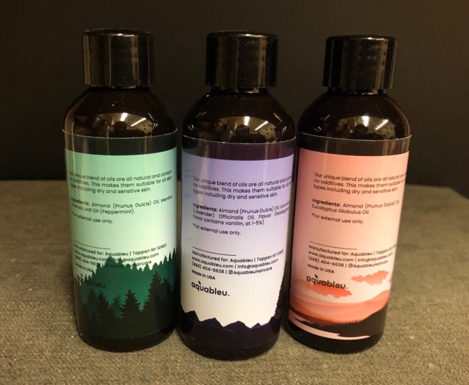 Essential Message Oil Gift Set - Serenity Trio Sooth, Calm, Relief Includes Lavender, Peppermint & Eucalyptus Massage Oil Blends 80 ML in Beautiful Packaging - Great Gift for Women customer photo 2