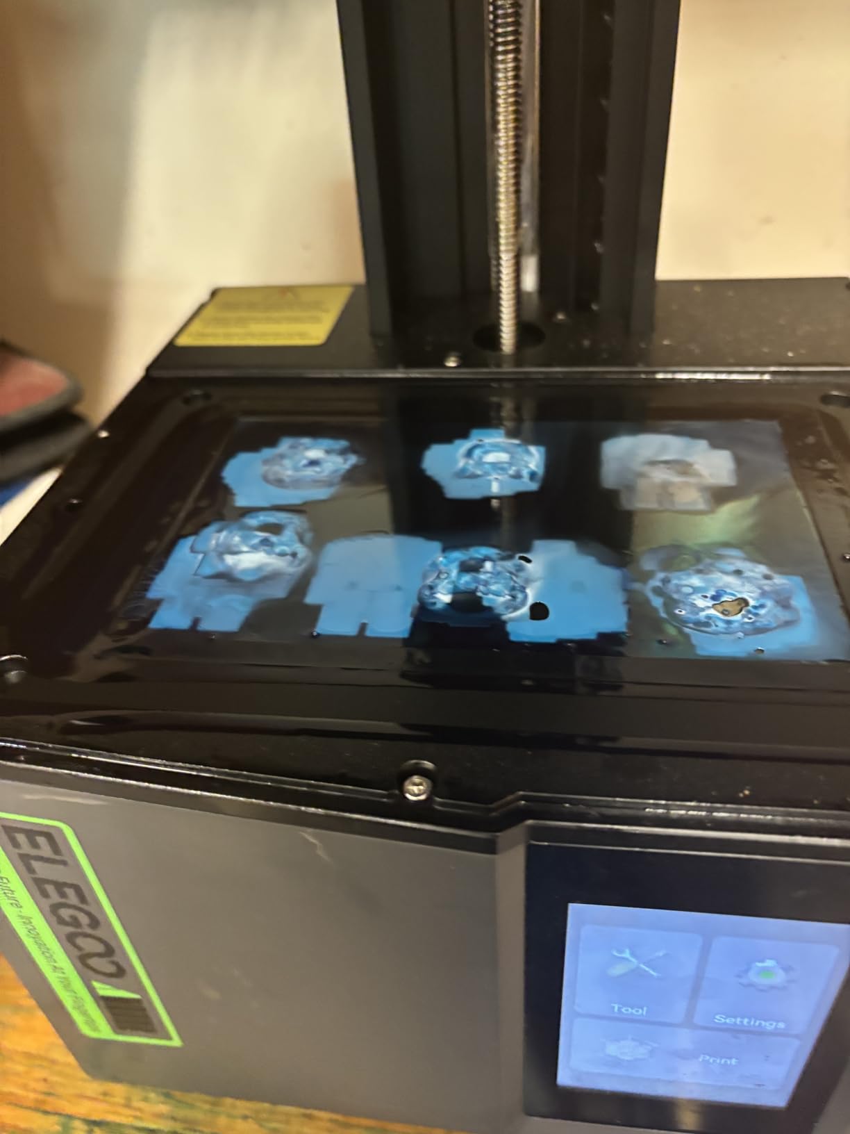 ELEGOO Mars 5 Resin 3D Printer | 4K Mono LCD, Automatic Leveling, Desktop 3D Printer with Printing Size of 5.65 × 3.53 × 5.91 inches customer photo 1