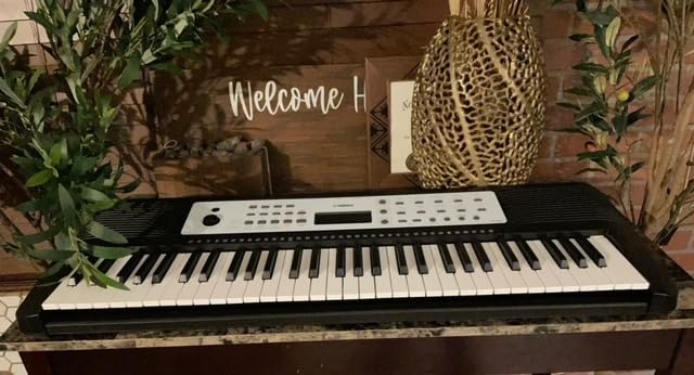 Yamaha YPT280 61-Key Portable Keyboard for Beginners with Built-In Songs, Quiz Mode, Music Rest, and Power Adapter customer photo 1