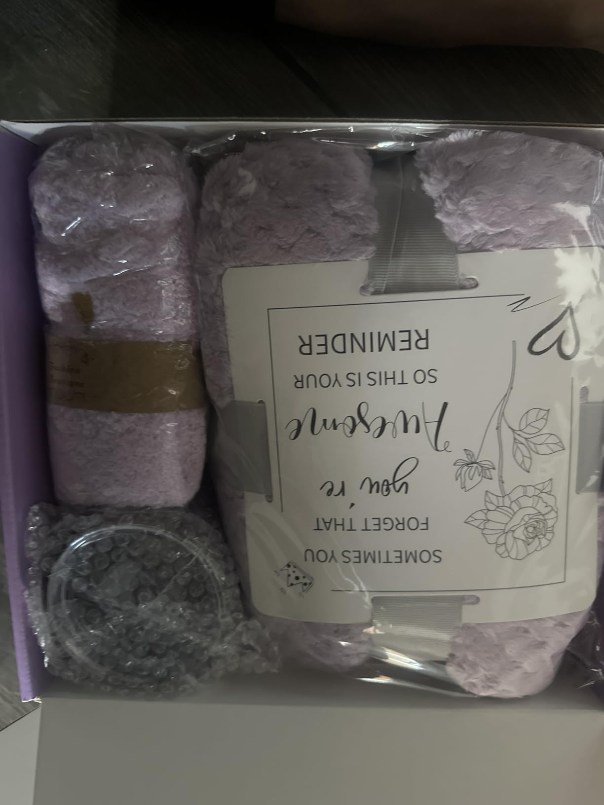 Happy Birthday Gifts for Women Mom Her Friend Sister Wife Grandma, Self Care Gift Get Well Relaxing Spa Gift Basket Set customer photo 1