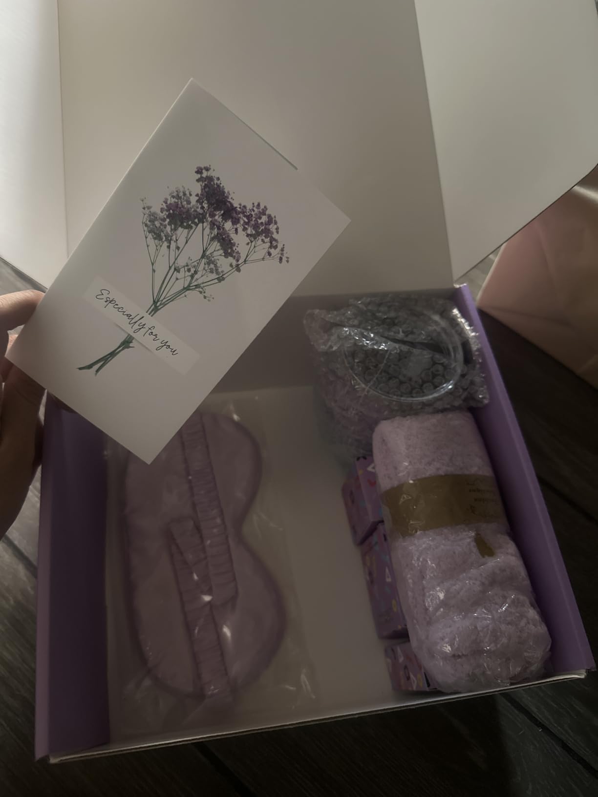 Happy Birthday Gifts for Women Mom Her Friend Sister Wife Grandma, Self Care Gift Get Well Relaxing Spa Gift Basket Set customer photo 2