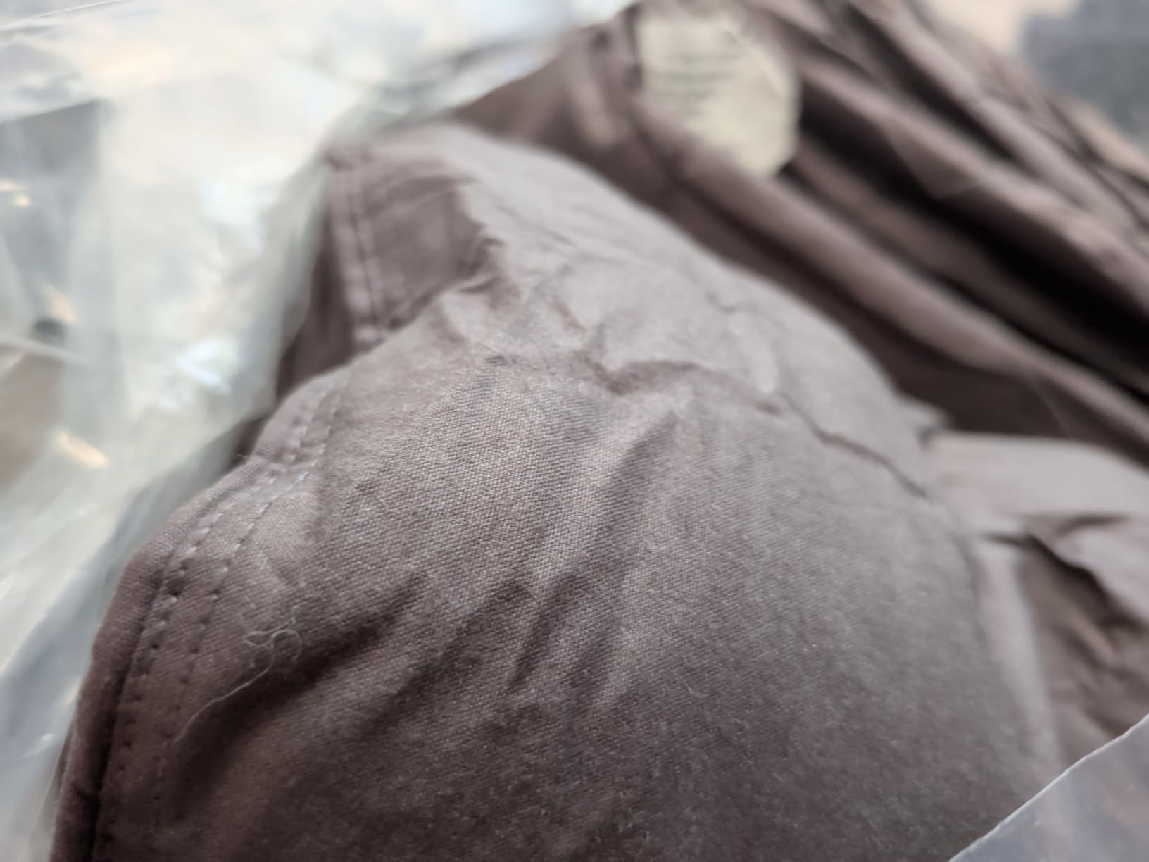 Hungarian Feather Down Comforter Queen, 100% Organic Cotton Duvet Insert | Hotel Style Bedding Comforter, 750+ Fill Power, All Season Soft Duvet Insert with 8 Corner Tabs, Gray 90x90inches customer photo 1