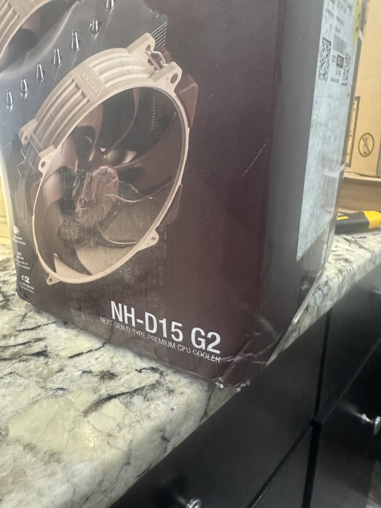 Noctua NH-D15 G2, Quiet High-Performance Dual Tower CPU Cooler | 168mm Height, Ultimate Low-Noise Cooling, 8 Heatpipes, For Intel & AMD, Dual Enthusiast-Grade 140mm Fans, Rich Accessory Kit customer photo 2