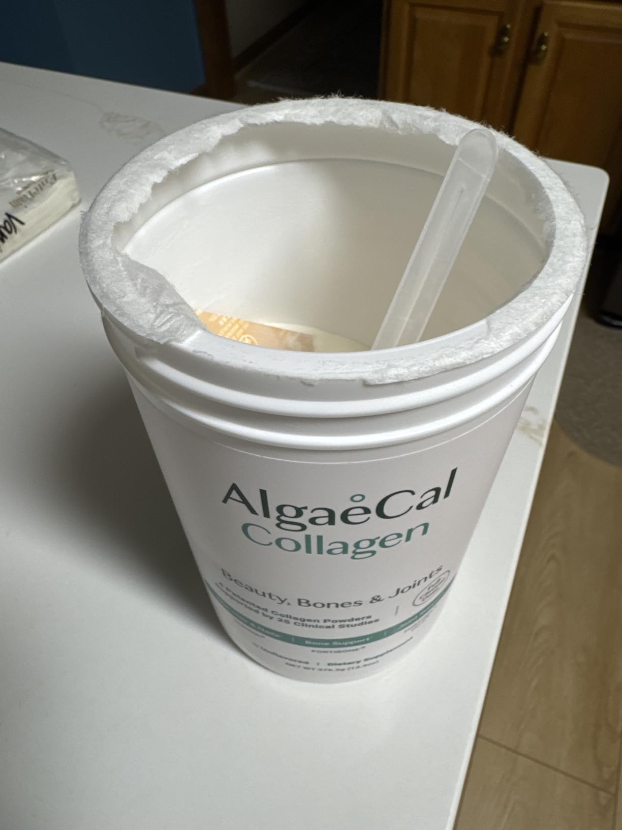 ALGAECAL Collagen Peptides, FORTIBONE, FORTIGEL, VERISOL, UC-II 1 Pack | 4 clinically supported collagen powders for stronger bones, healthier joints, smoother skin, thicker hair and tougher nails customer photo 1