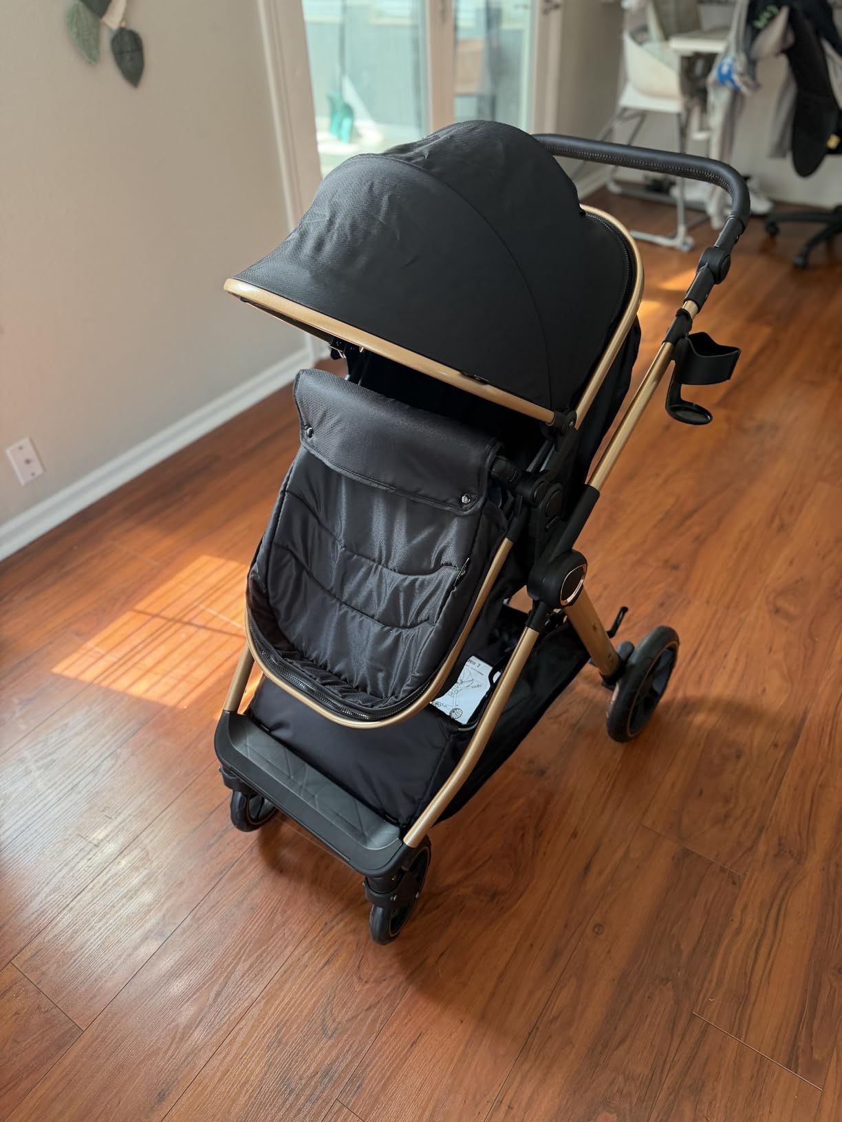 Accombe 2-in-1 Convertible Baby Stroller for Newborn to Toddler customer photo 2