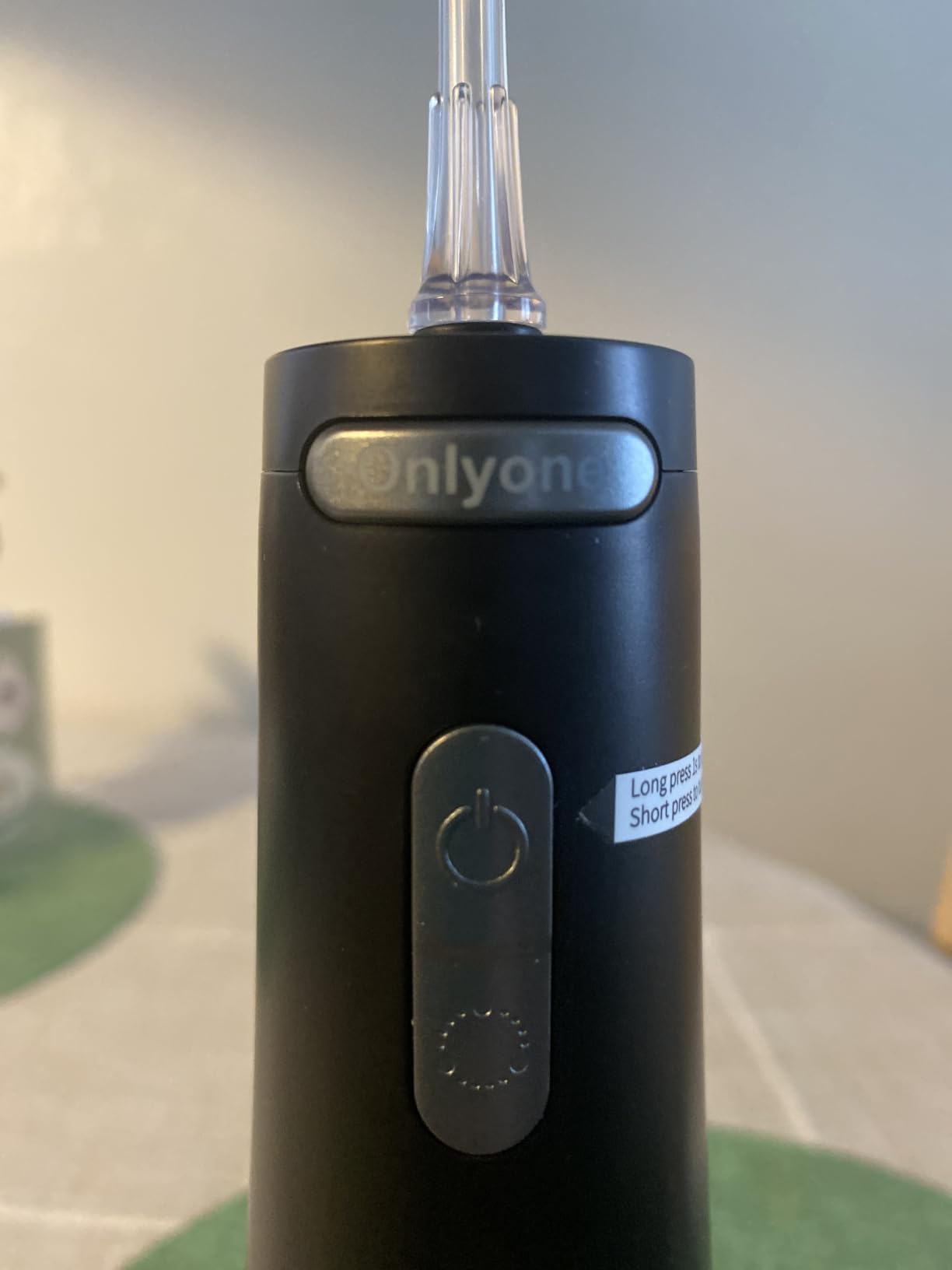 Onlyone Rechargeable Cordless Water Flosser with Adjustable Water Pressure for Daily Oral Care, Power Dental Flosser for Home and Travel Use, Portable Oral Irrigator for Sensitive Gums and Braces Care customer photo 1