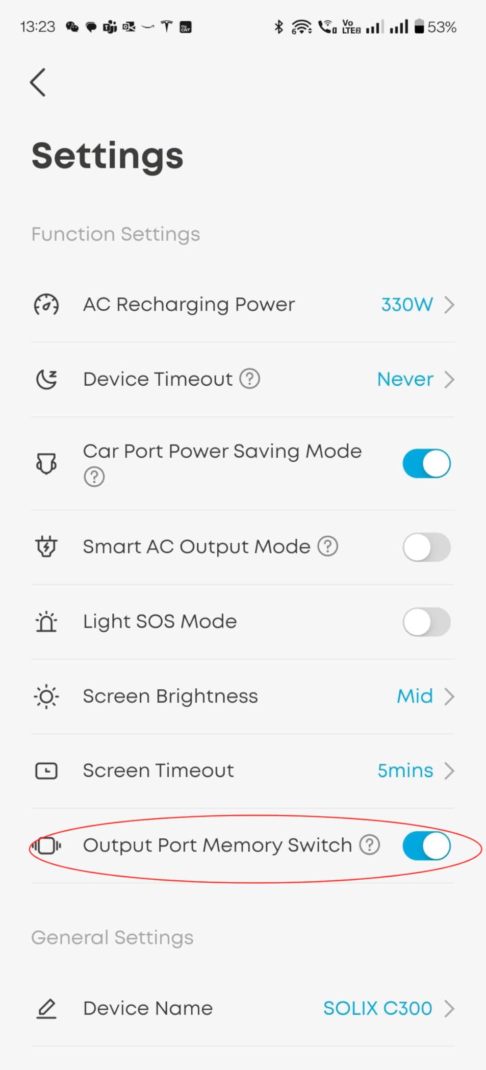 Anker SOLIX C300 Portable Power Station, 288Wh Solar Generator for Camping | LiFePO4 Backup Battery, 300W (600W Surge), 140W Two-Way Fast Charging, for Hunting, Travel, Blackout (Solar Panel Optional) customer photo 2