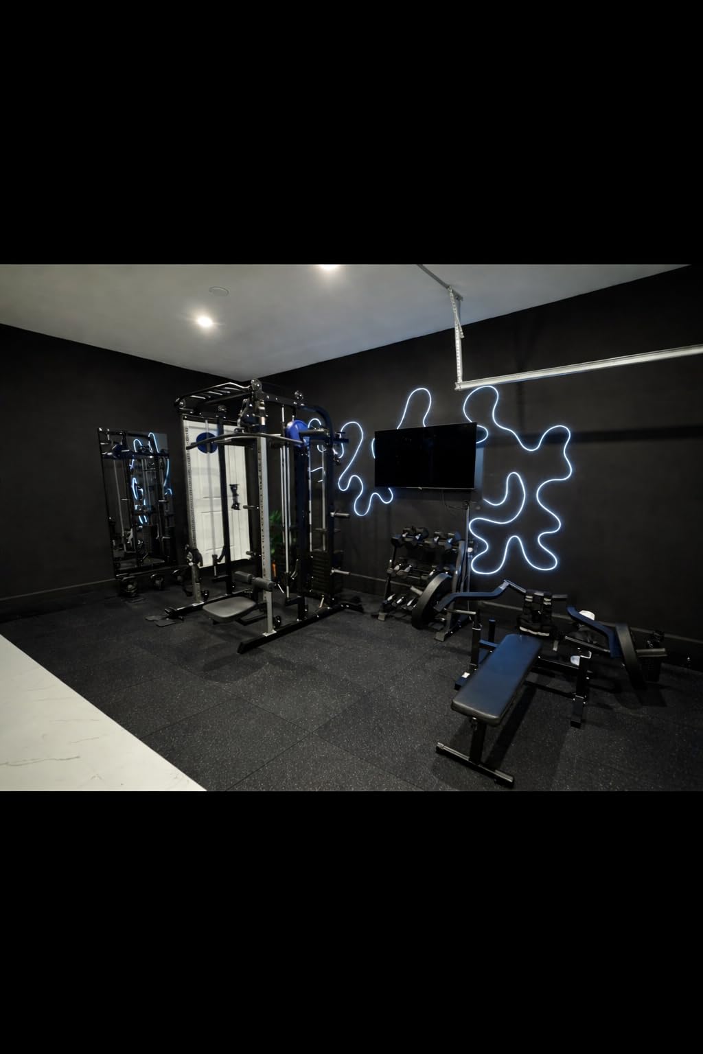 DONOW Smith Machine with Weight Stacks Home Gym System Cable Crossover | Multi Function, All in One customer photo 2