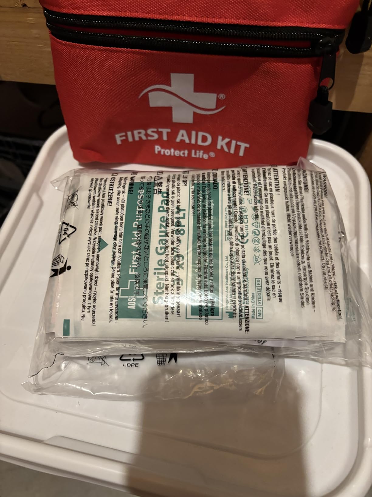 Protect Life First Aid Kit for Home & Business, 250 Pcs | Emergency Medical Kit for Camping & Hiking customer photo 1
