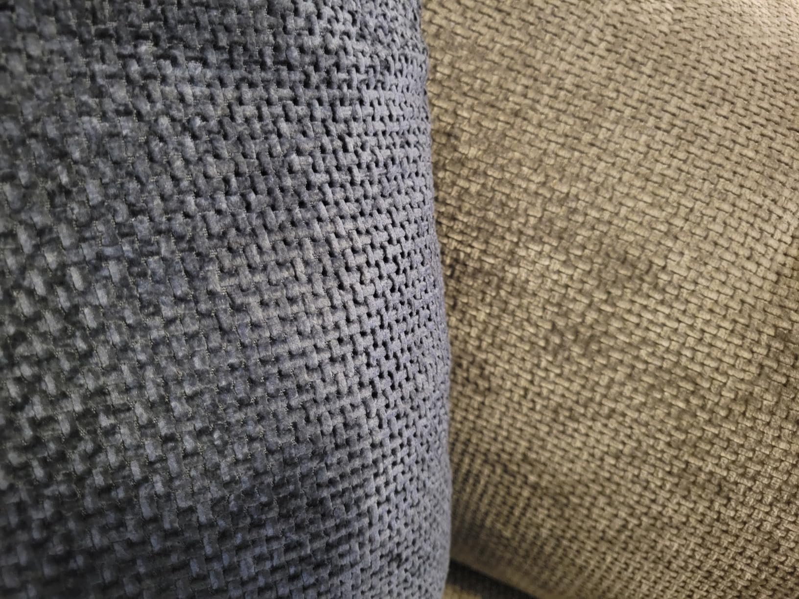 MIULEE Soft Decorative Chenille Pillow Covers Neutral 18x18 Pack of 4 | Mid Century Modern Decor, Cream to Charcoal Set, Couch Throw Pillows, Farmhouse Boho Cushion Covers for Sofa Bed Living Room customer photo 1