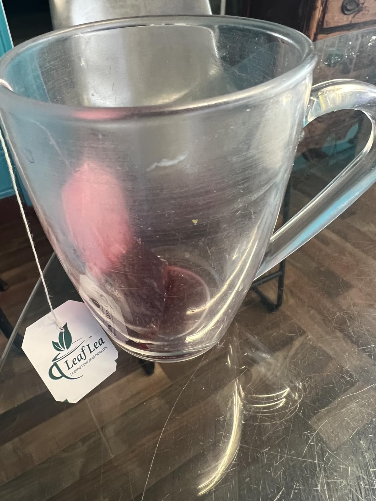 LeafLea 40 Premium Natural Hibiscus Tea Bags Pure from Hibiscus Flowers | Caffeine-Free Herbal Tea, Rich in Natural Goodness and Flavor, No Sugar, Gluten-Free, Vegan customer photo 1