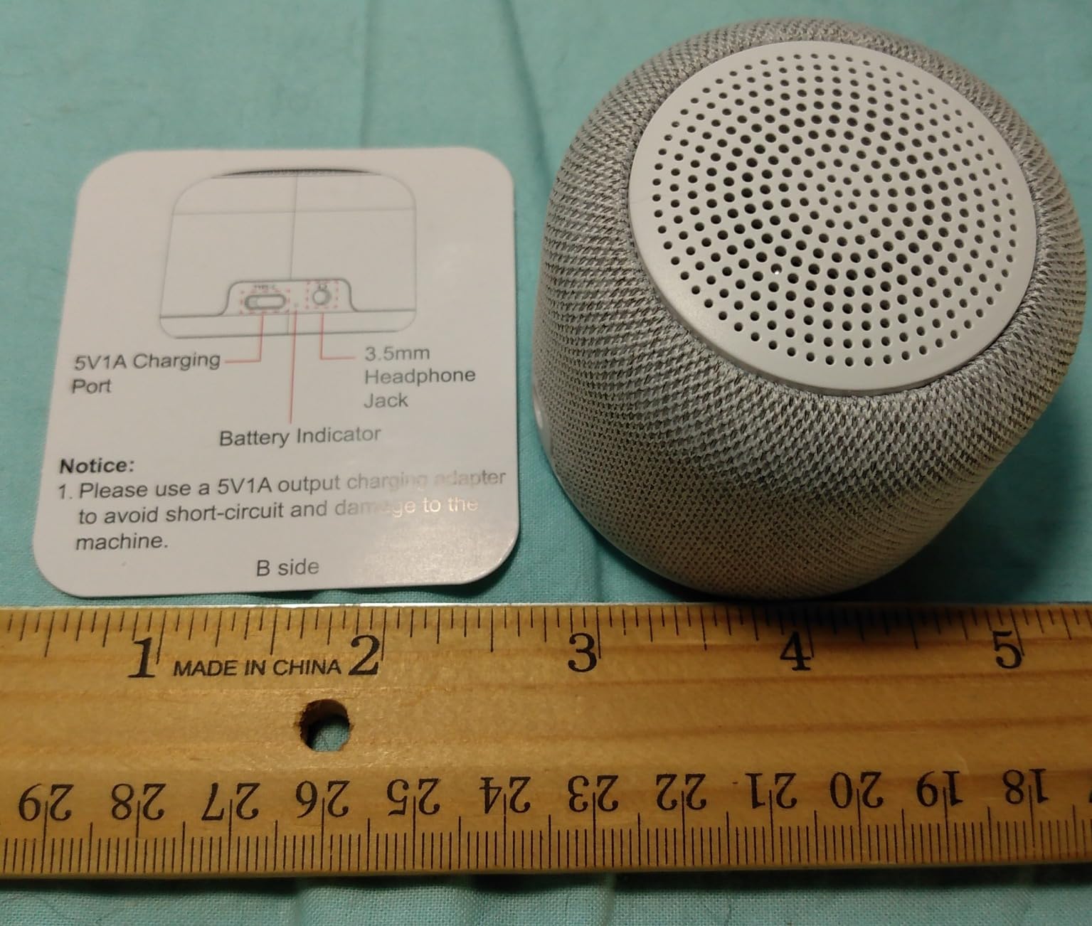 REACHER Travel White Noise Sound Machine, Small Bluetooth Speaker for Sleep | 20 Soothing Sounds, Rechargeable Battery, Portable Mini Size, Baby and Adult Sleep, Travel and Bedside Use customer photo 1