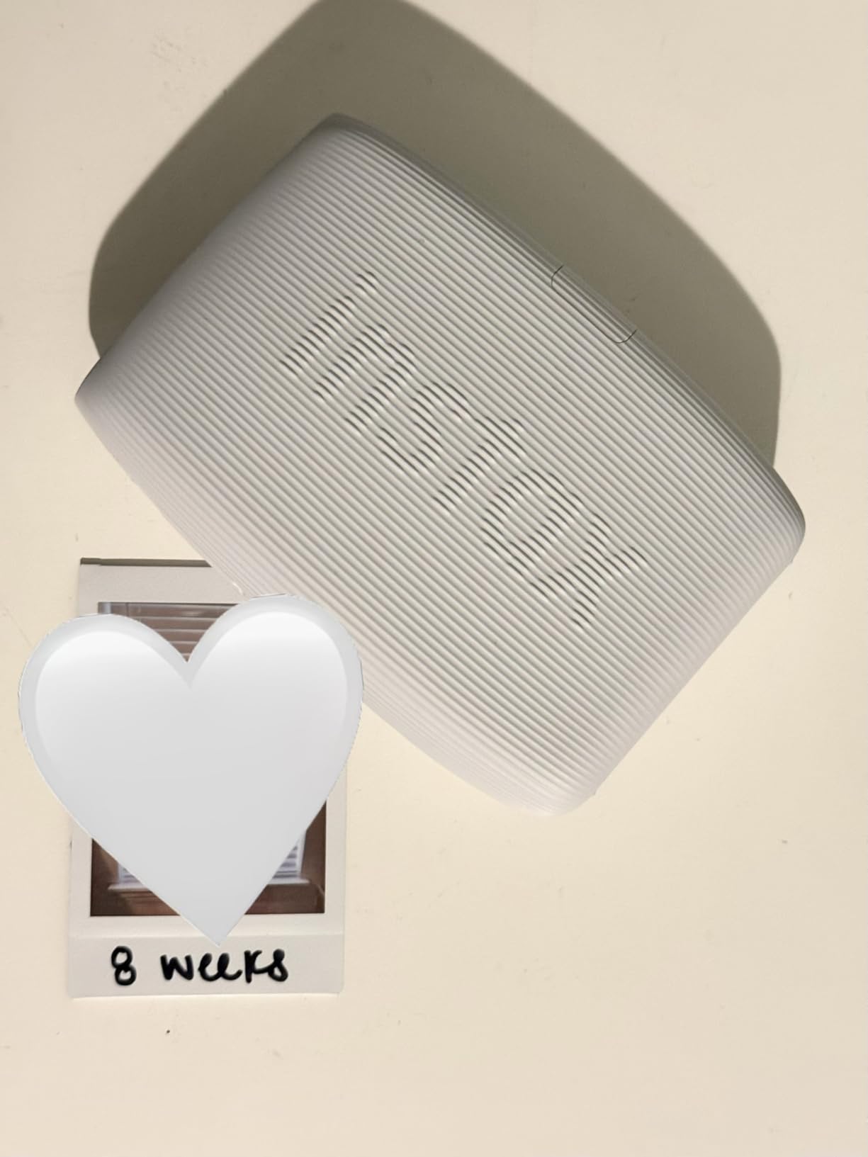 Fujifilm Instax Mini Link 3 Smartphone Printer - Clay White | Has confetti, spotlights, sprinkles, and, Then there's the ultimate in-app photobooth customer photo 1