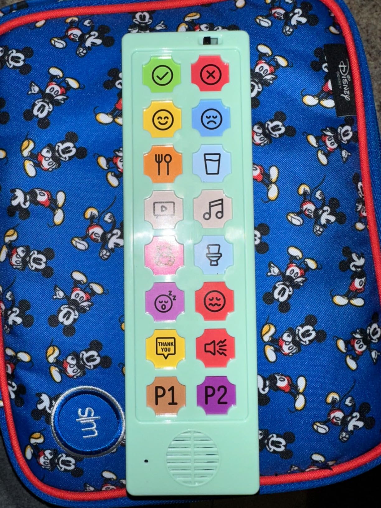 AAC Device for Autism & Speech Therapy. Non Verbal Communication Tool. Programmable AAC Communication Device for Kids & Adults. Alternative to Autism Communication Cards & PECS Cards for Autism customer photo 1