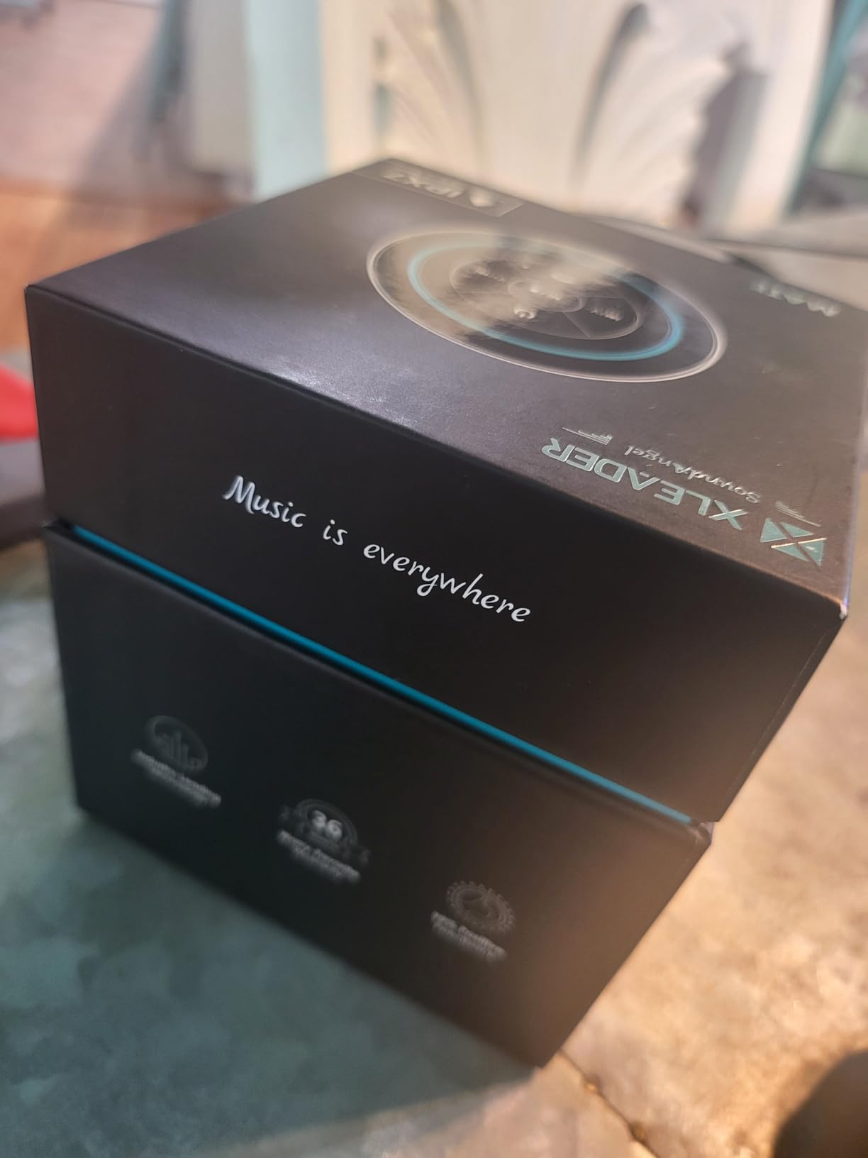 XLEADER Pro Shower Speaker (Upgraded) Certified IPX7 Waterproof Bluetooth Speaker, 8W Crystal Sound & Rich Bass, 15H Playtime, with Suction Cup, Silicone Lanyard, Ideal Gifts, SoundAngel Mate (2 Gen) customer photo 2