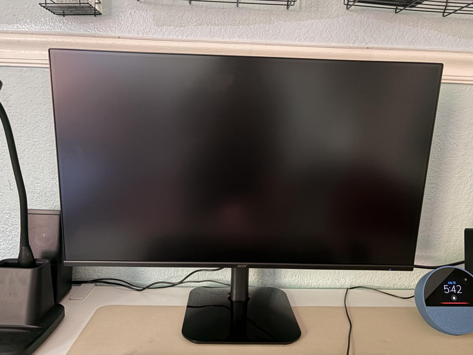 Acer 27in FHD 1920x1080 IPS 120Hz Gaming Monitor | Office KB272 G0bi | 1ms, AdaptiveSync, sRGB 99%, HDMI, VGA, VESA Mountable, Bluelight Filter customer photo 1