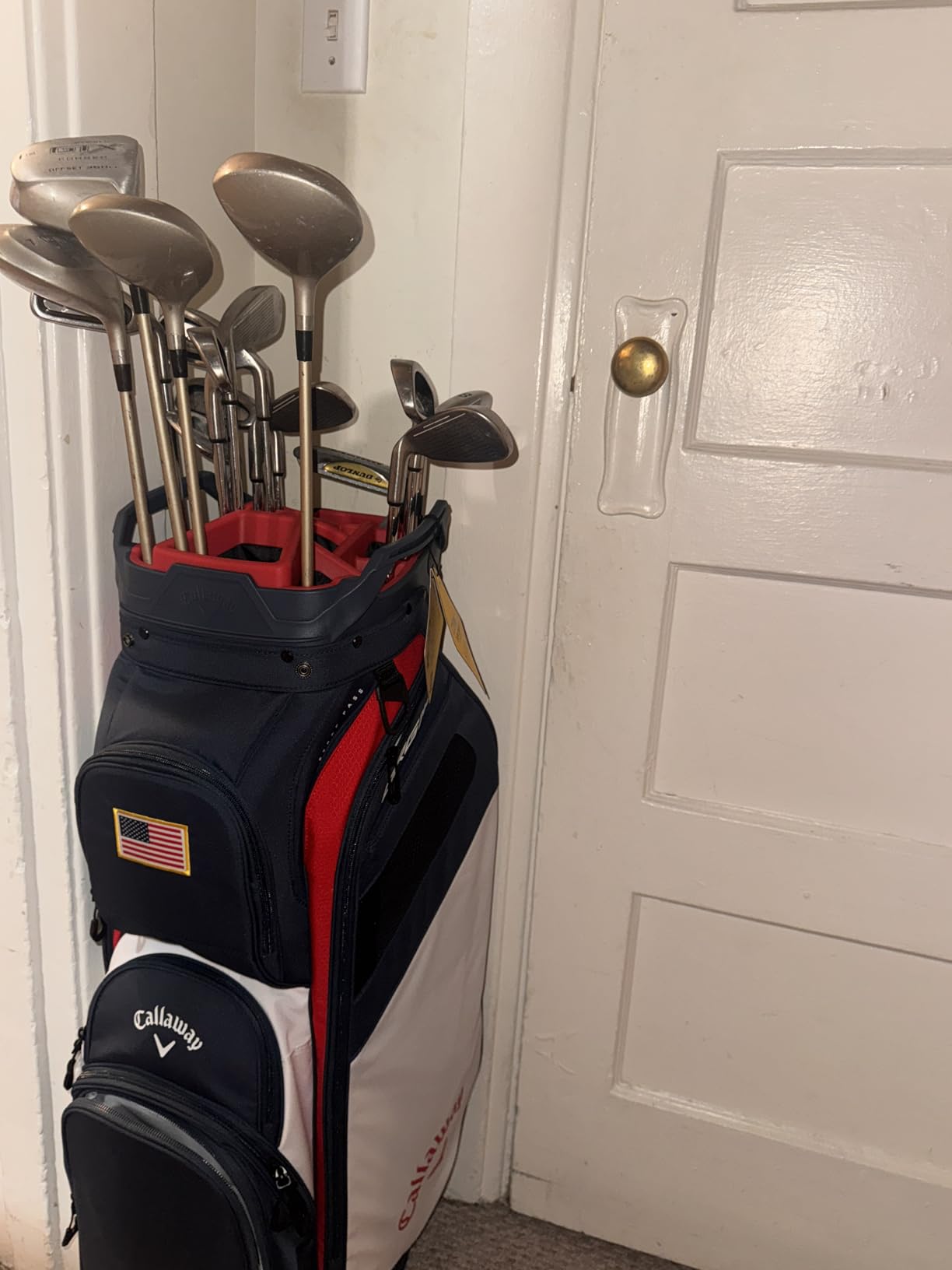 Callaway Golf ORG 14 Cart Bag (Navy/Flow Yellow) customer photo 1