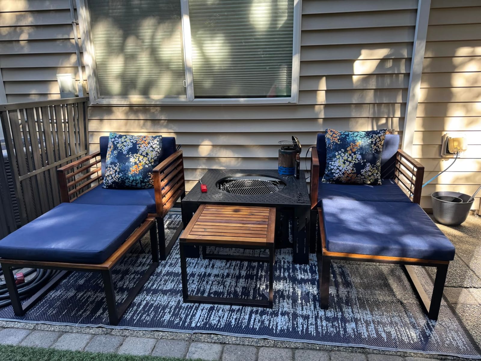 MontVoo Outdoor Rug Waterproof 5x8 ft Outdoor Patio Rug Mat Reversible Plastic Straw Outside Rug Carpet Outdoor Rugs for RV Camping Picnic Beach Balcony Porch Deck customer photo 1