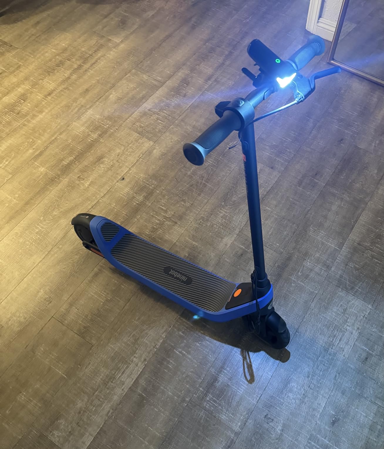 Segway Ninebot Kids eKickScooter, Kids Electric Scooter with Cruise Mode, Adjustable Handlebar Height (C2 Pro Only), for Riders Up to 132 lbs, UL-2272 2271 Certified customer photo 1