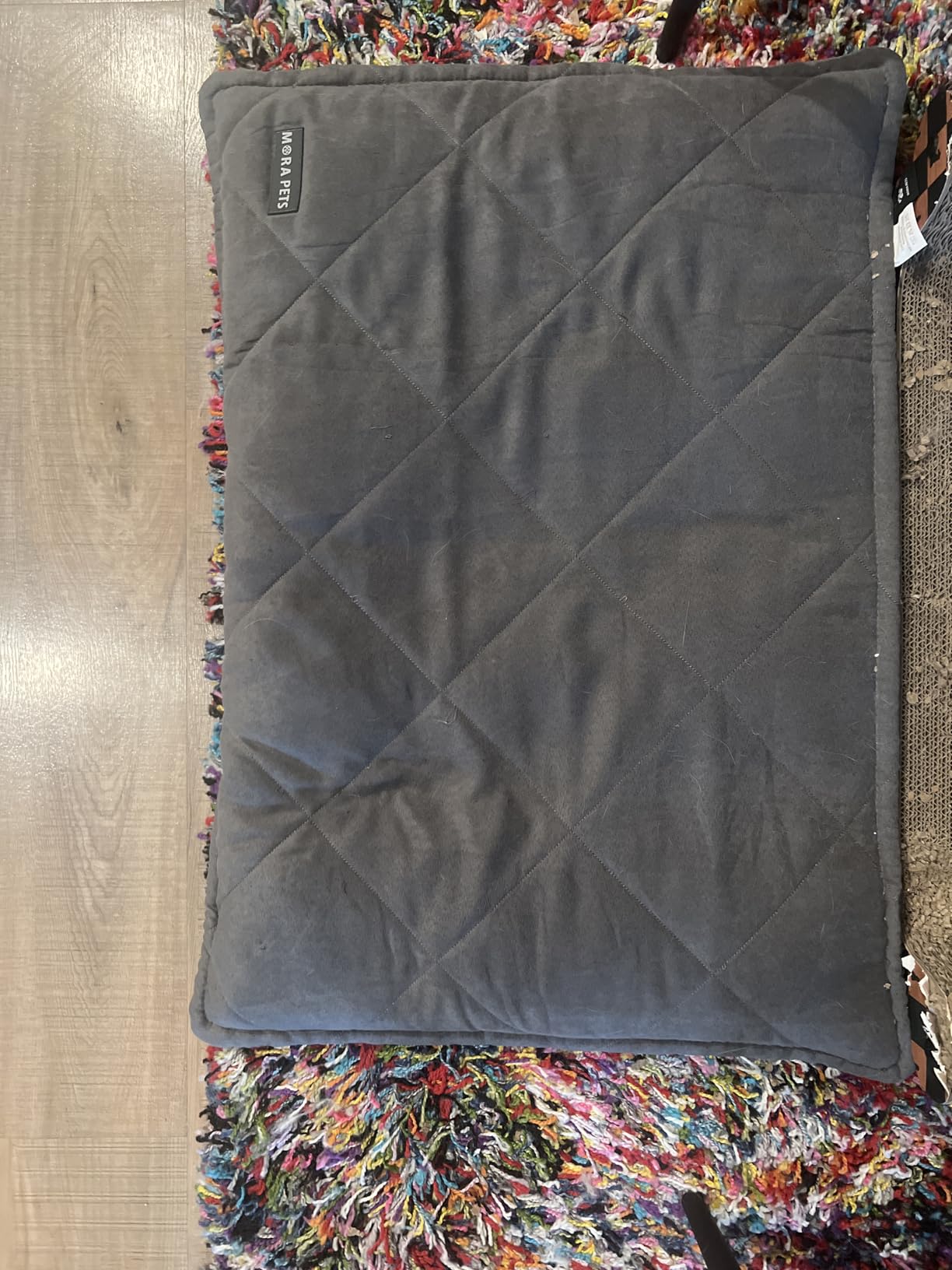 Mora Pets Self Heating Cat Bed Self Warming Cat Pad 24 x 18 Inches | Thick Thermal Pet Bed Mat with Removable Cover Machine Washable Ultra Warm Mat for Outdoor Indoor Cats and Small Dogs customer photo 1