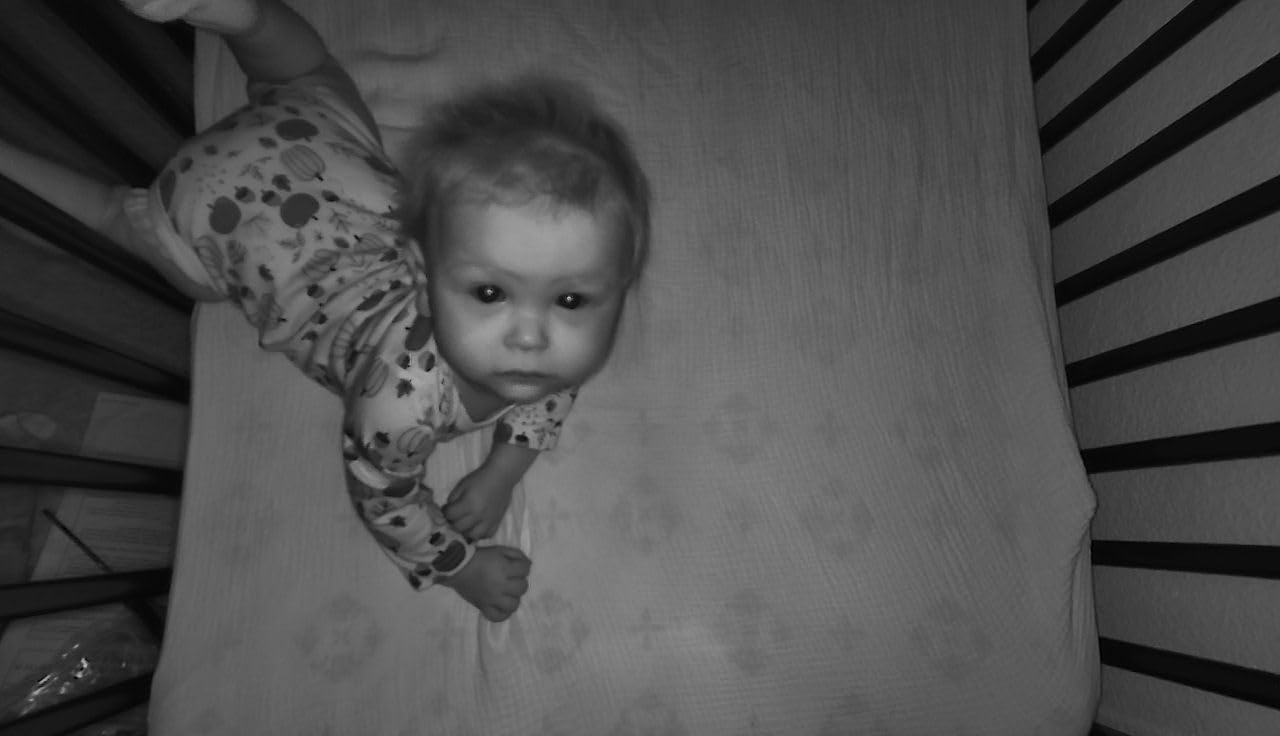Video Baby Monitor, 5.5'' 1080P Full HD Baby Monitor Camera No WiFi | Infrared Night Vision, 5800mAh Battery & 120h Long-last, ECO, VOX, 2-Way Audio, 1640ft Range, Record and Rewind Locally, BM03 customer photo 1